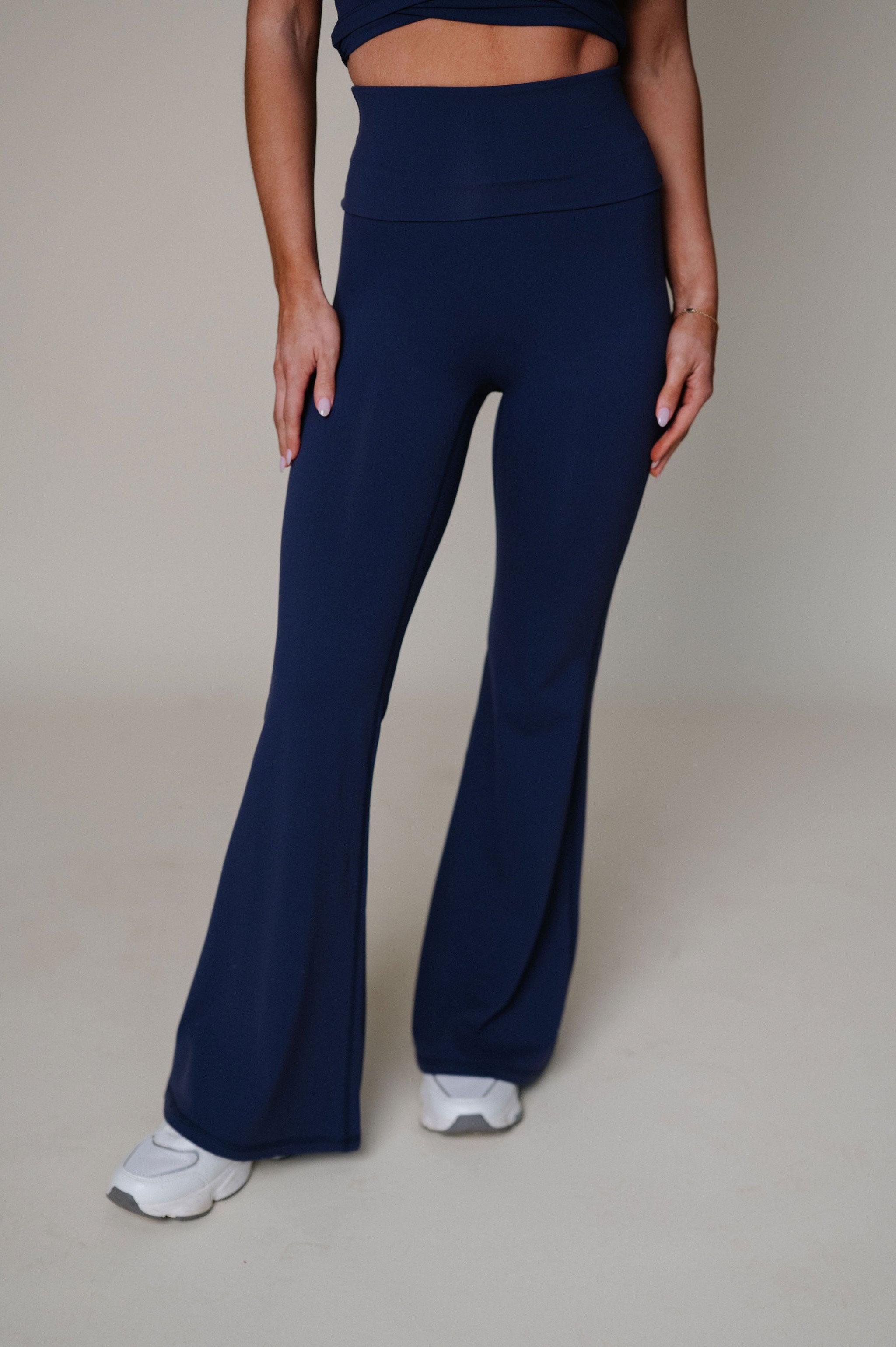 TT Active Flare Legging-Navy