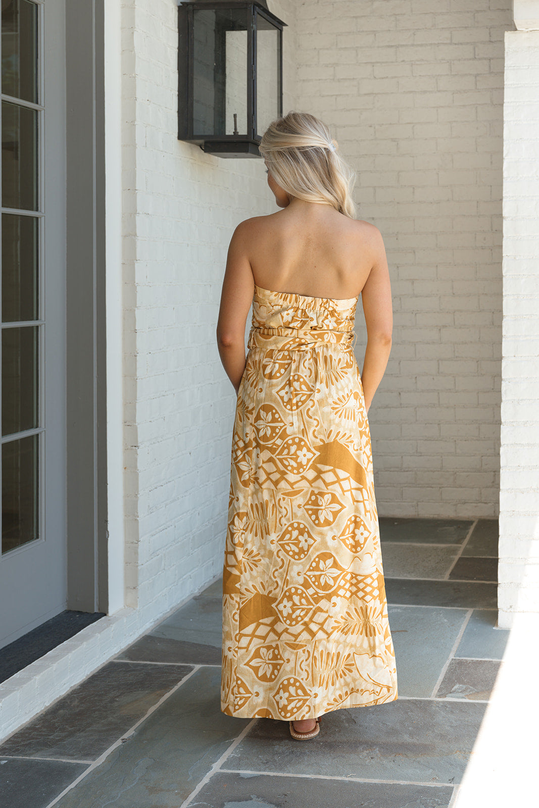 Golden Desert Maxi Dress