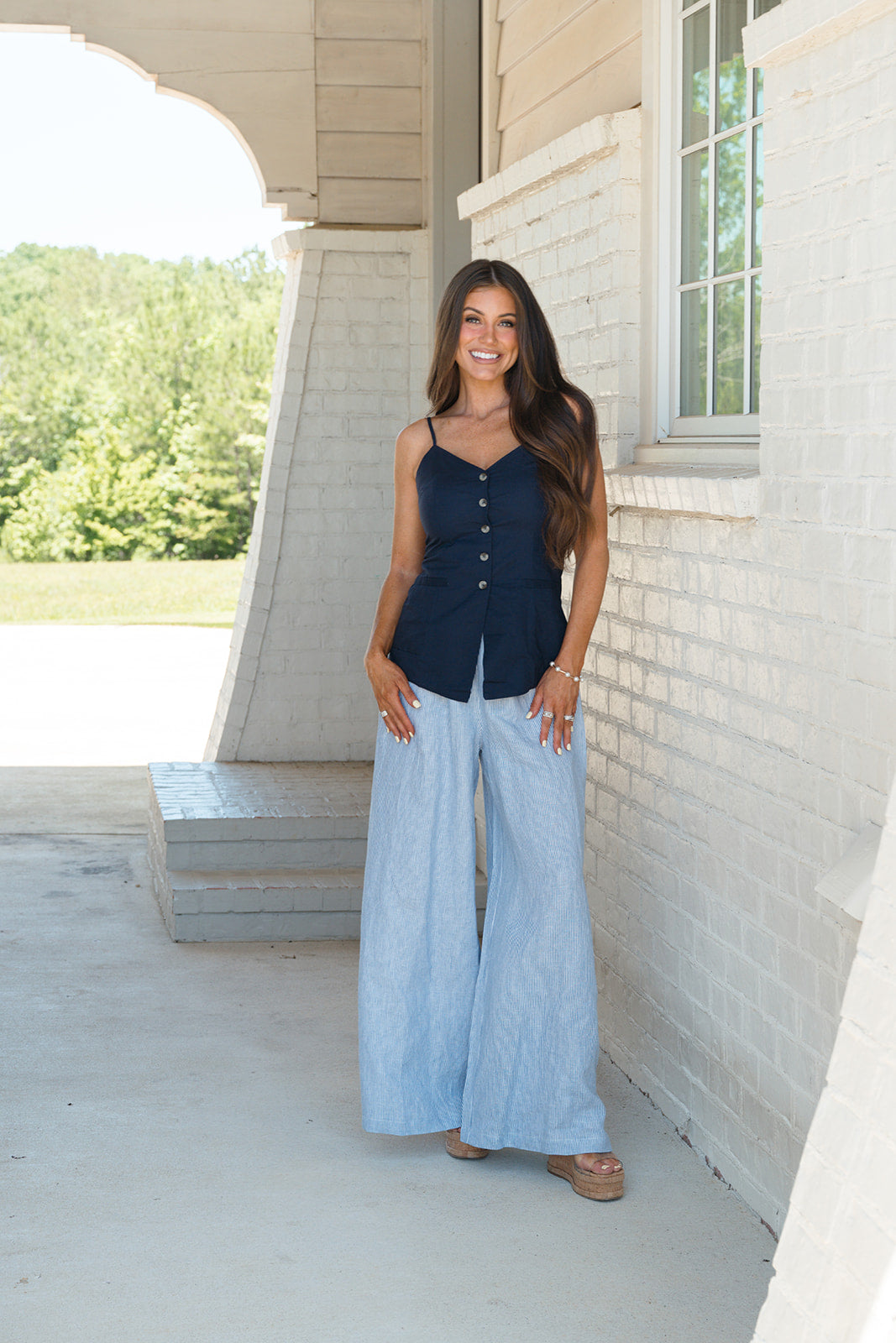 Kenny Flare Pants- Denim