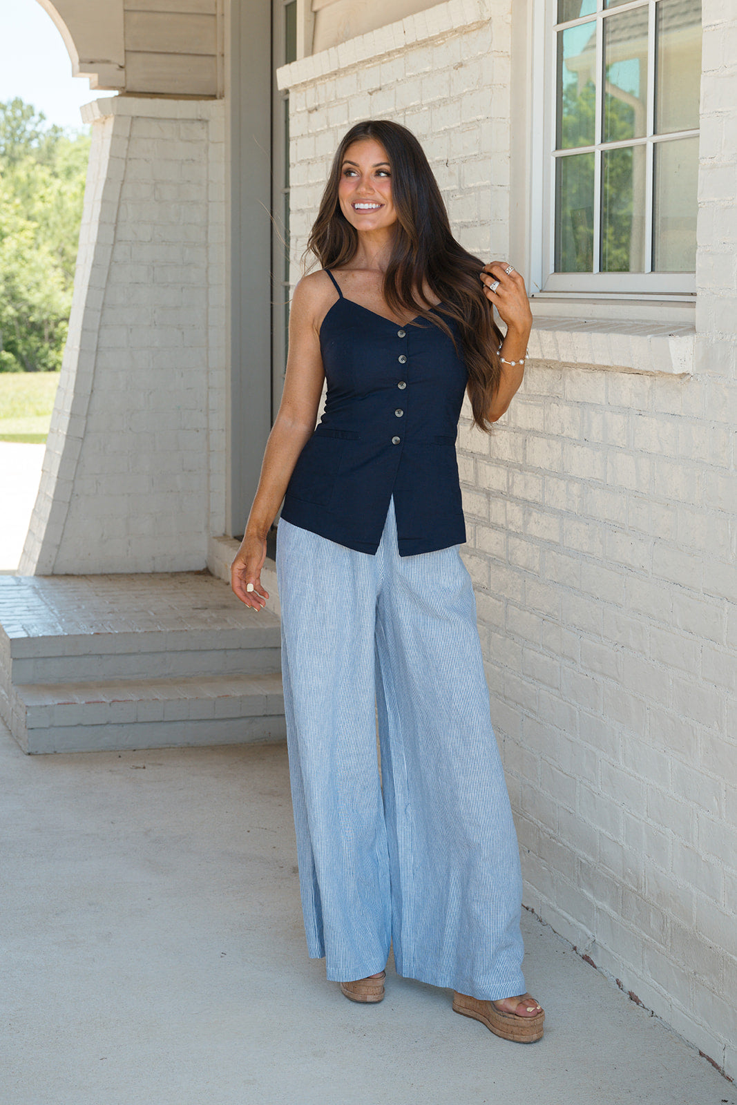 Kenny Flare Pants- Denim