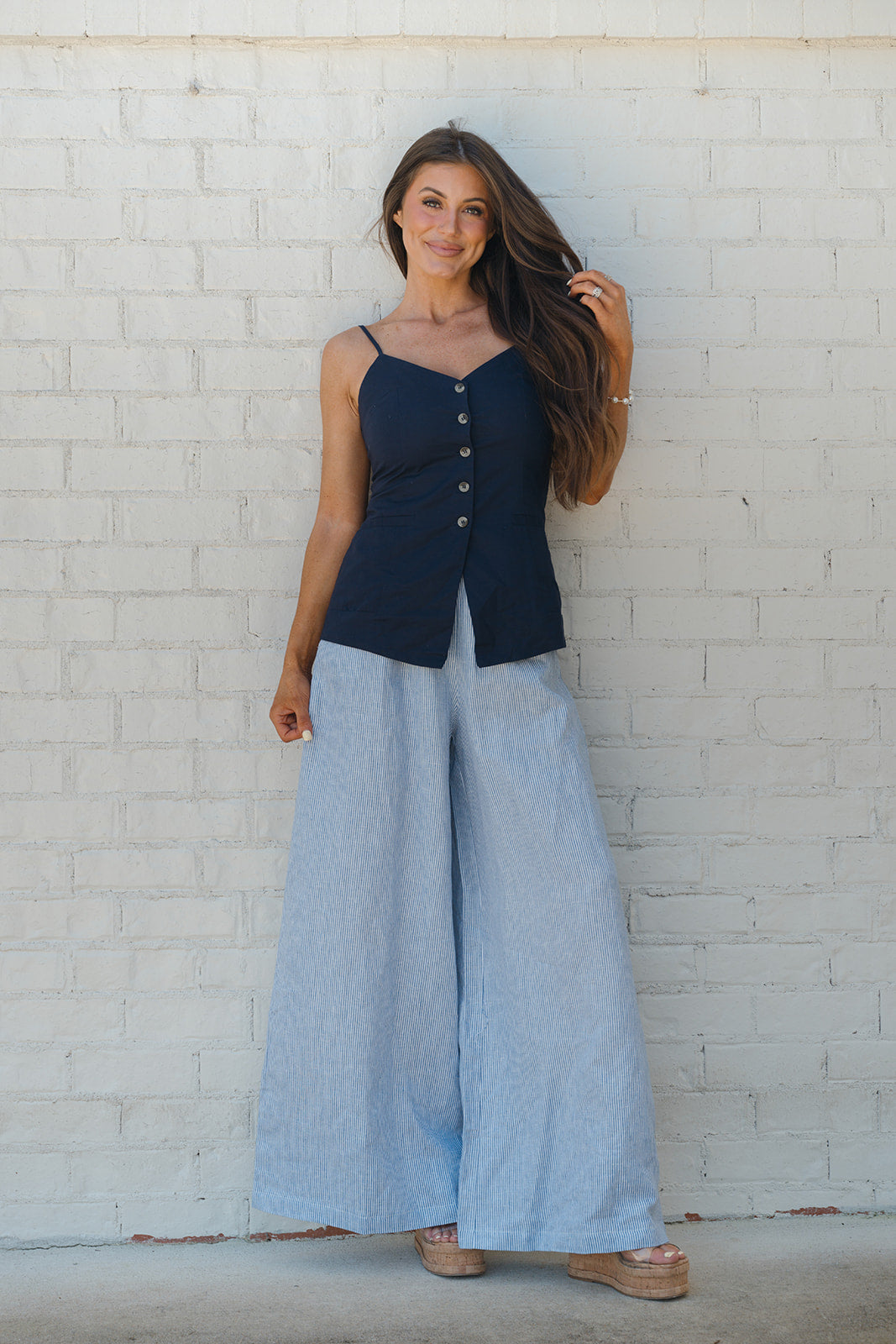 Kenny Flare Pants- Denim