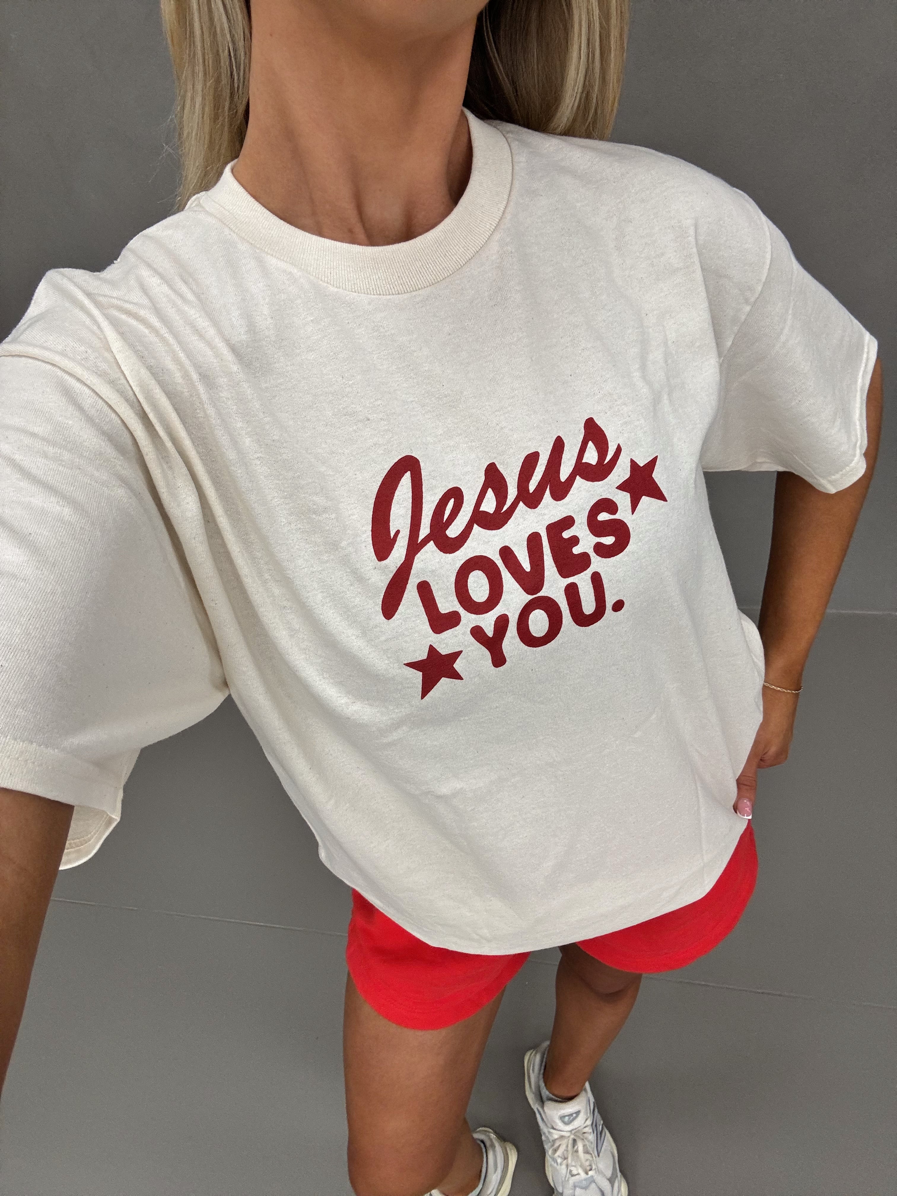 "Heavens Declare His Glory" Tee- Desert Dune