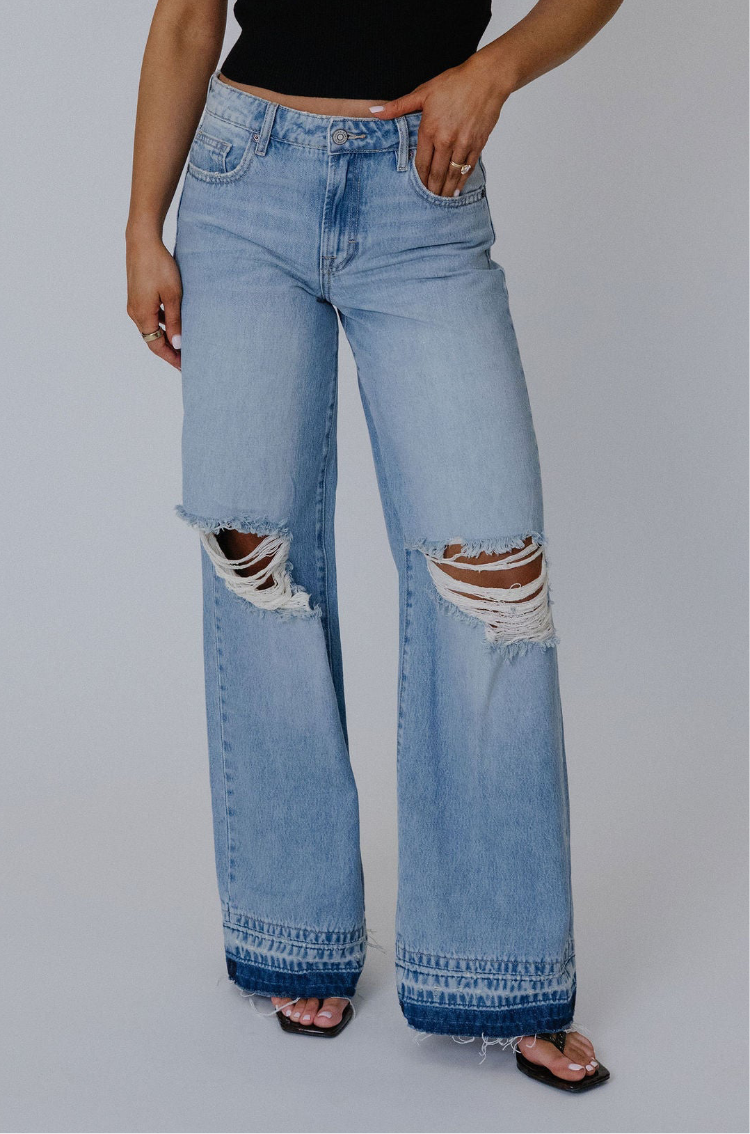 Vincent Wide Leg Jean-Medium