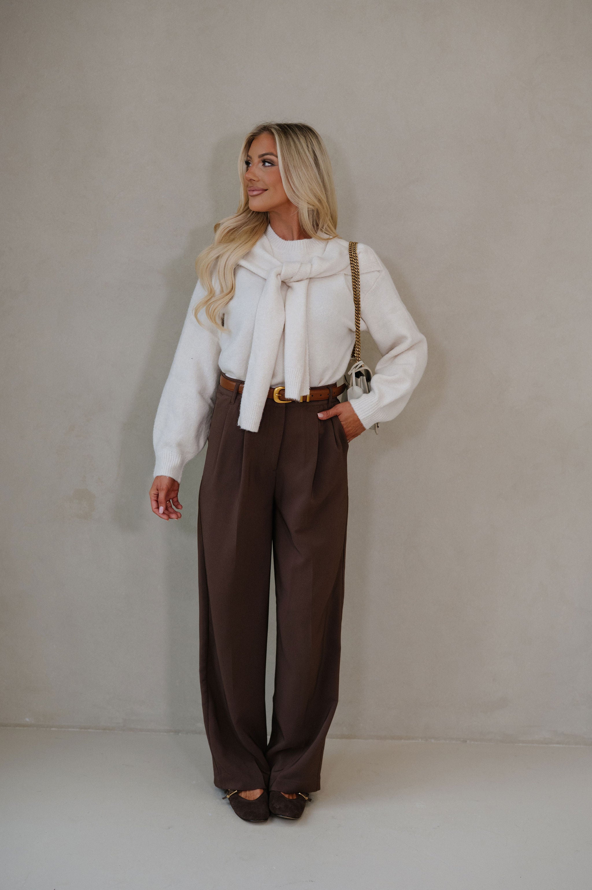 Beau Sweater-Ivory