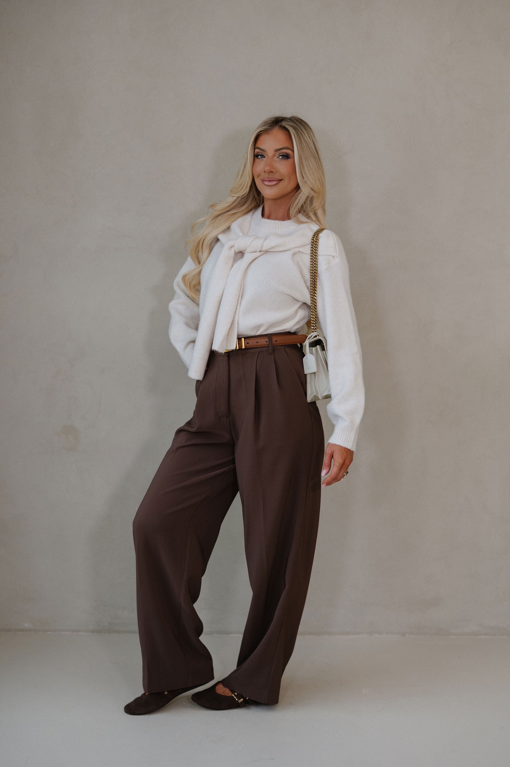 Beau Sweater-Ivory