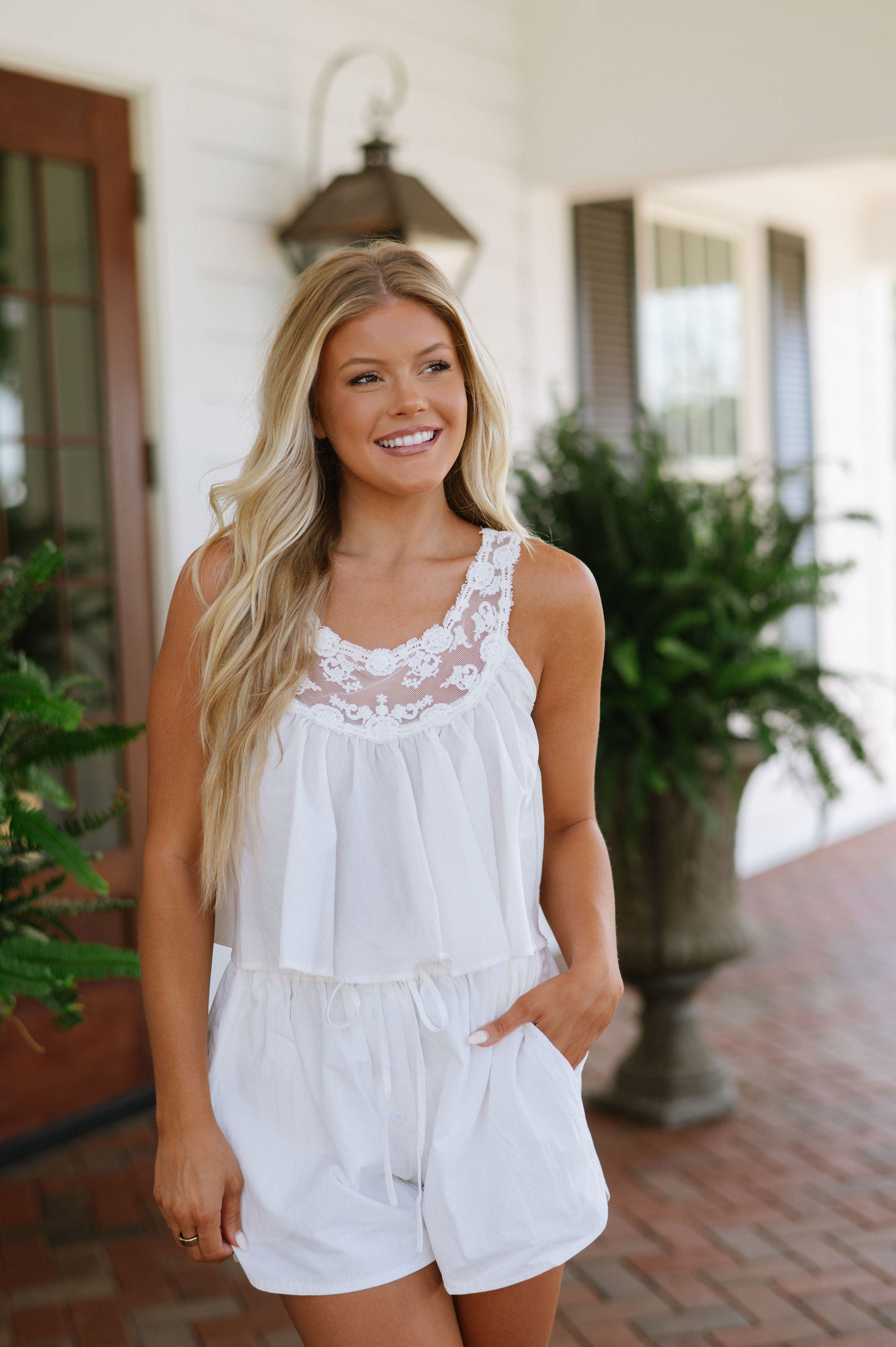 PREORDER Lizzie Shorts Set-Off White PREORDER 7/11
