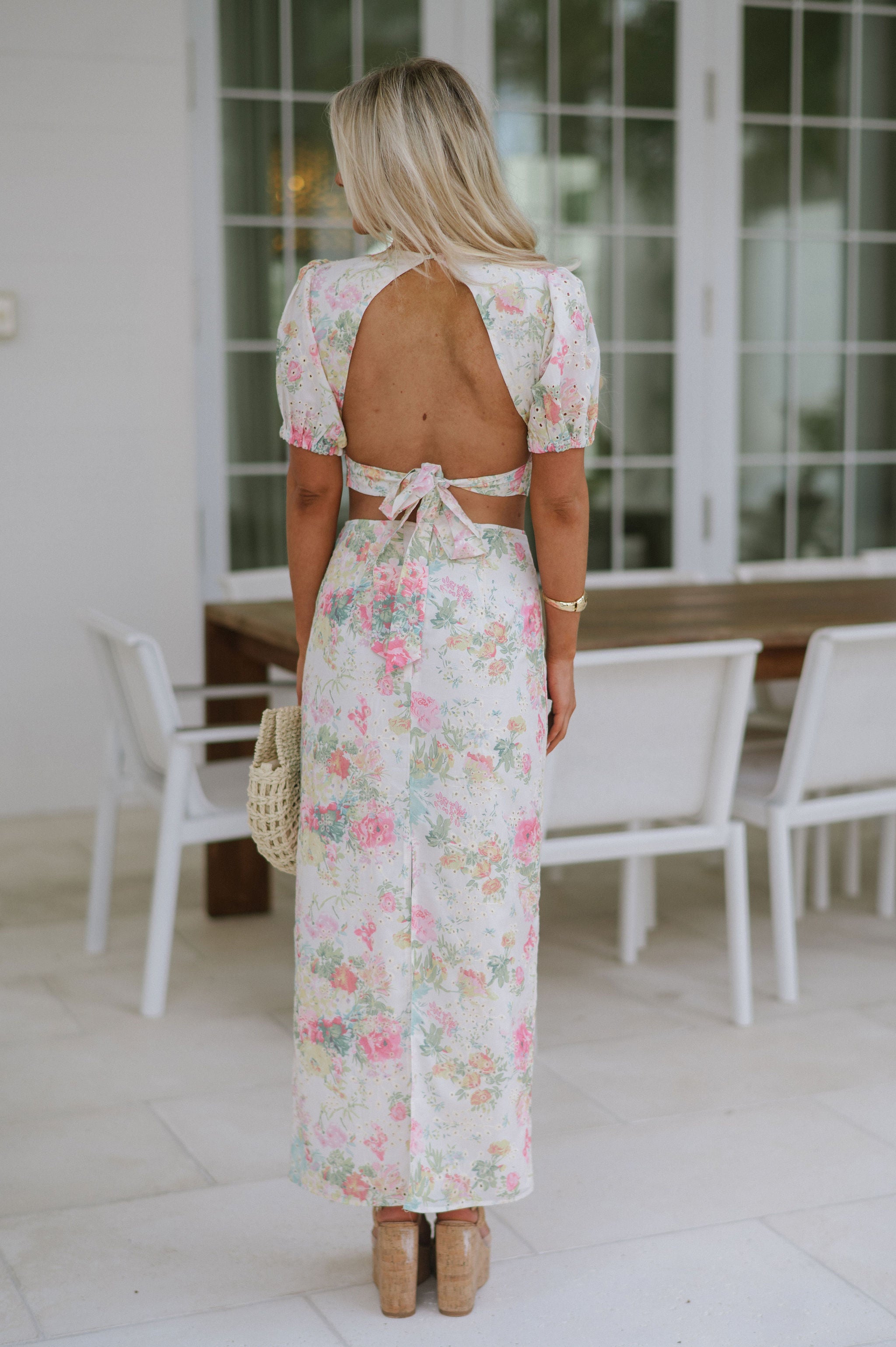 Angelina Floral Eyelet Set