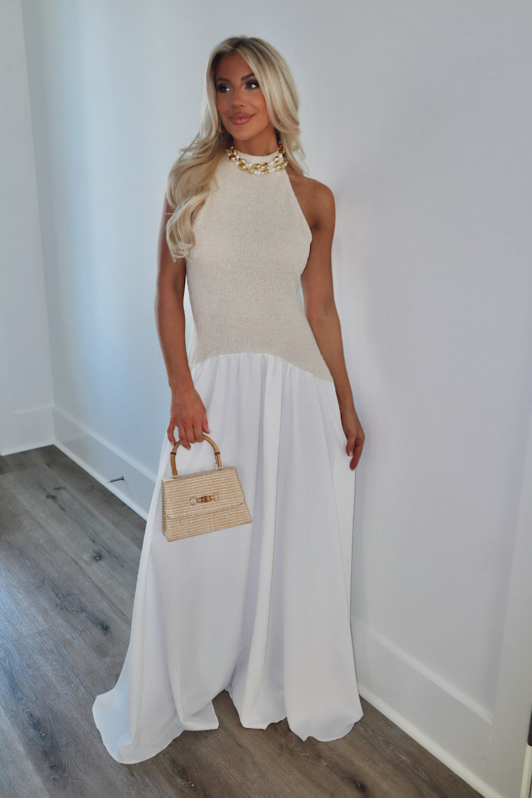 Natalie Maxi Dress- Natural