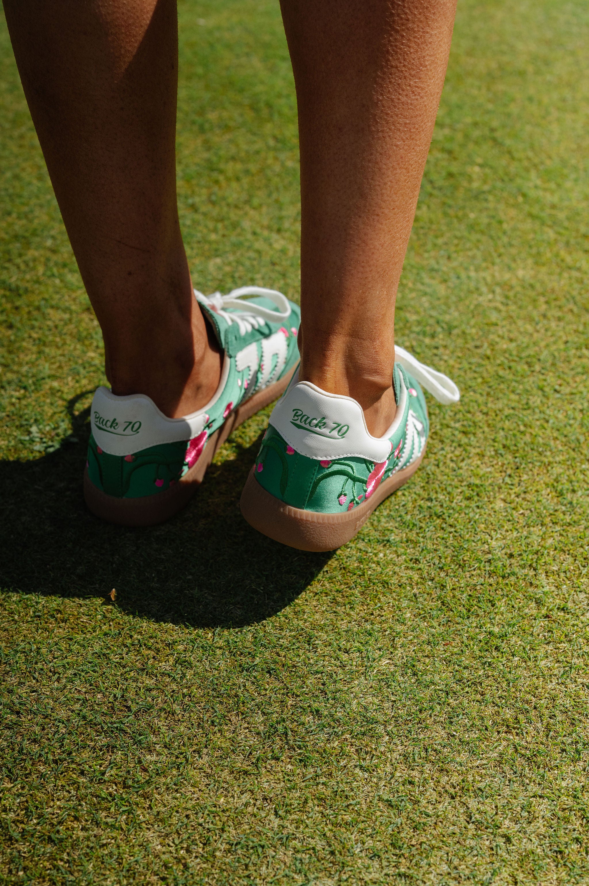 Back 70 Ghost Sneakers-Floral Green