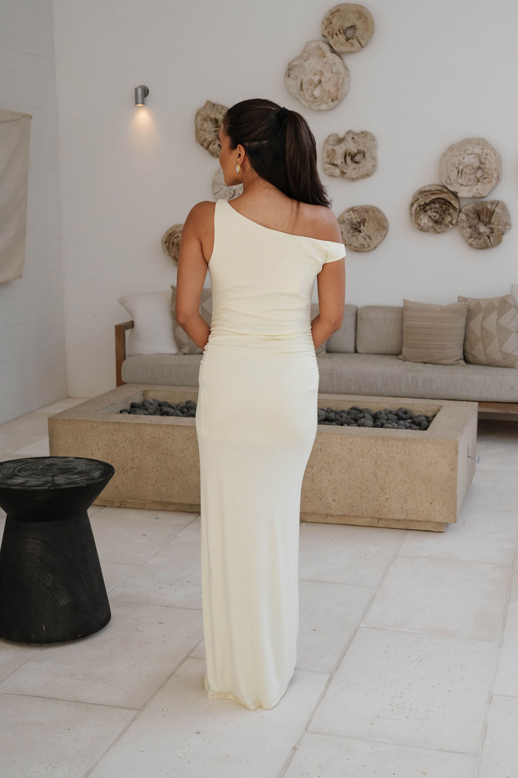 Blake Maxi Dress-Light Yellow