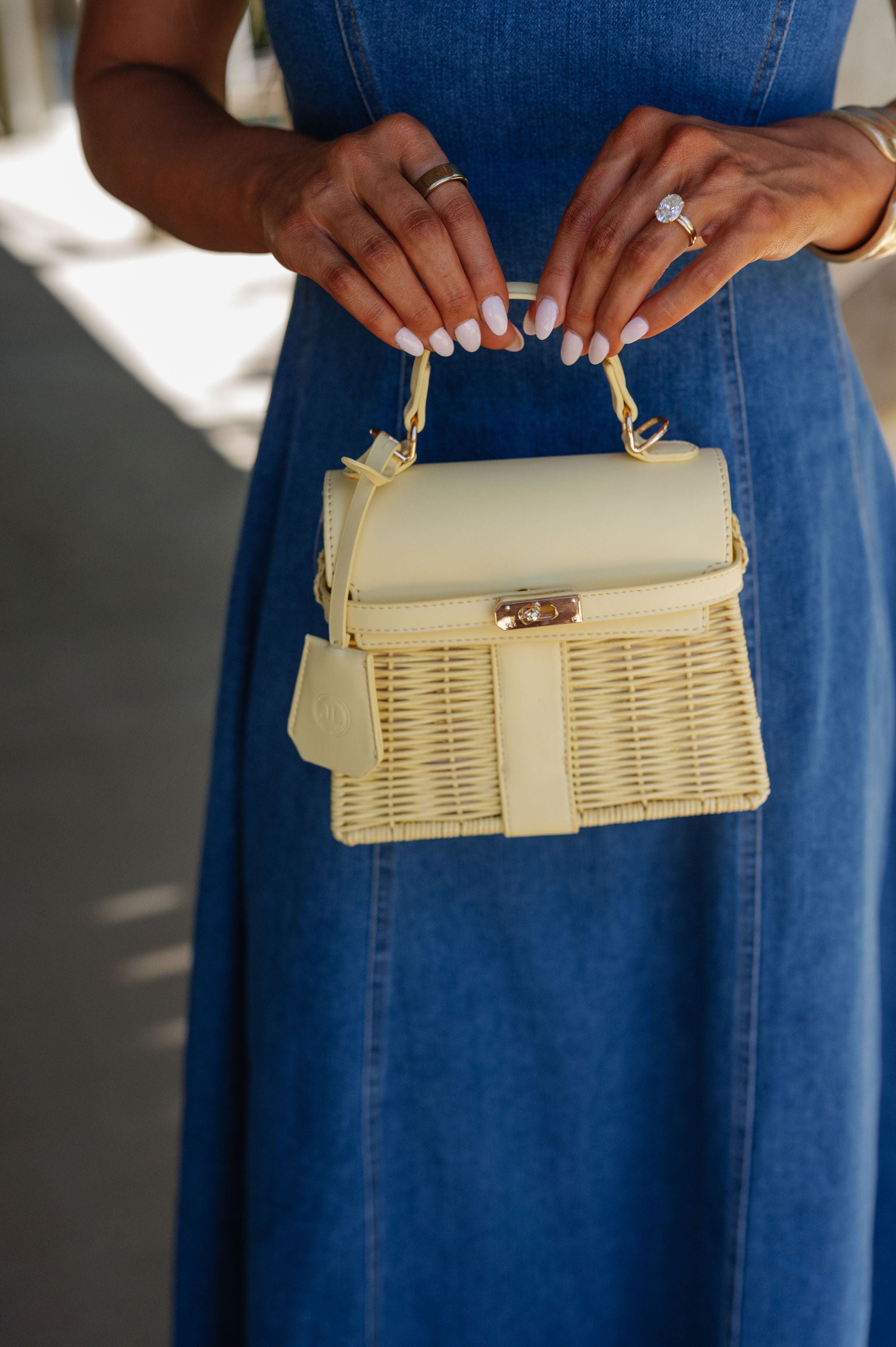 Celine Handbag-Pale Yellow