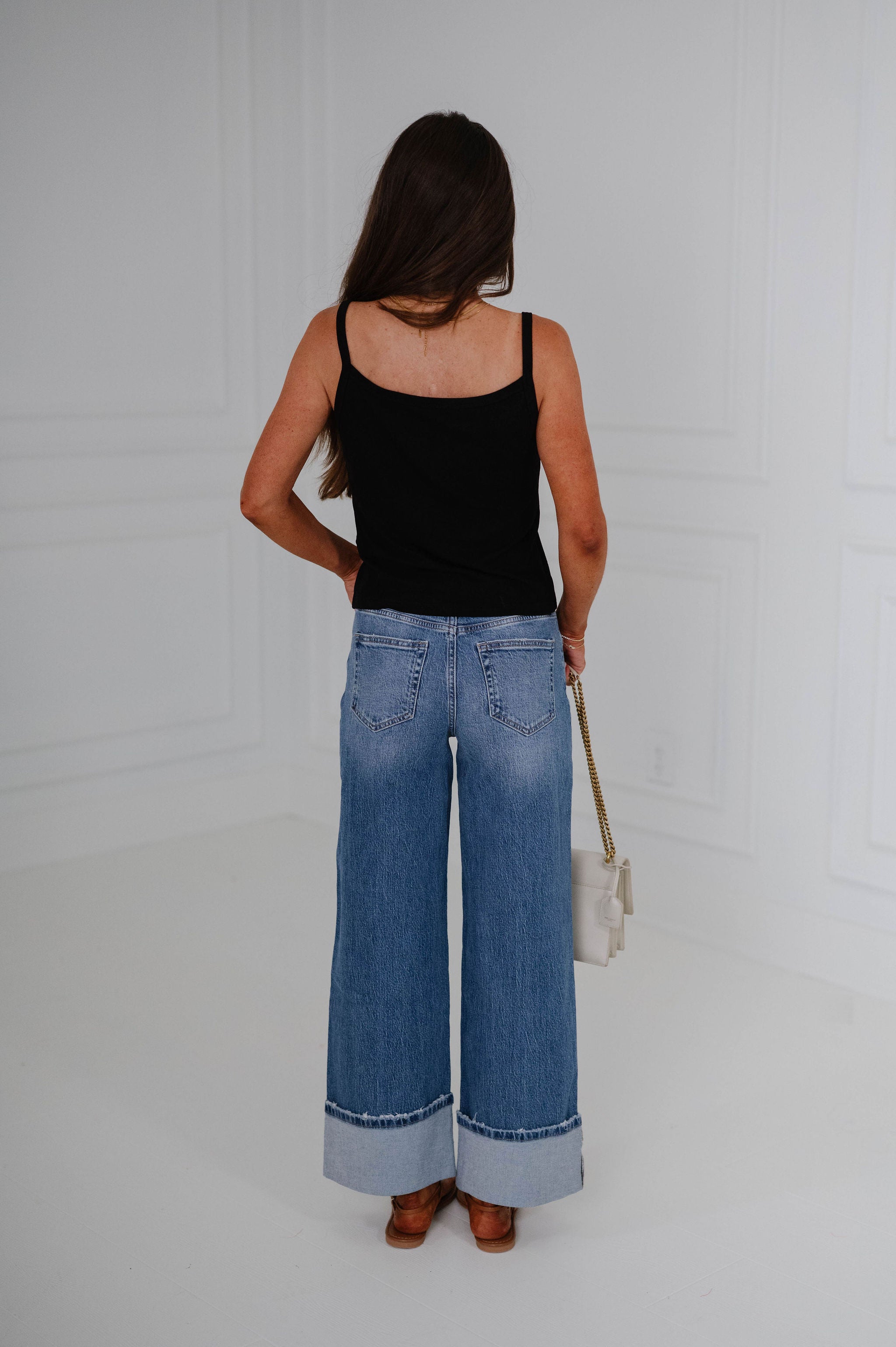 Kourtney Basic Tank- Black