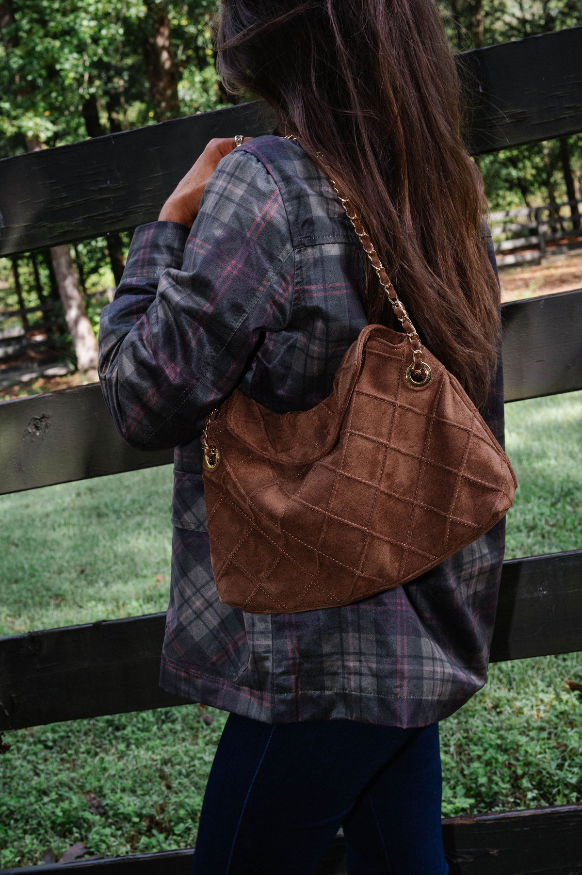 Crew Hobo Bag-Brown