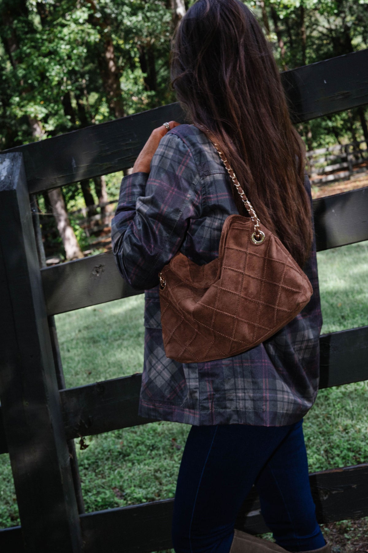 Crew Hobo Bag-Brown