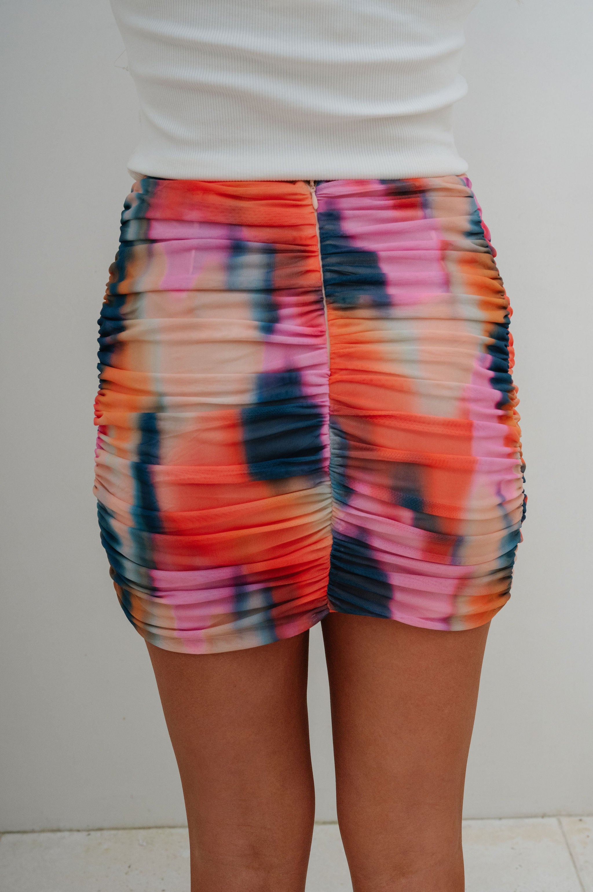Andi Wrap Mini Skirt-Multi