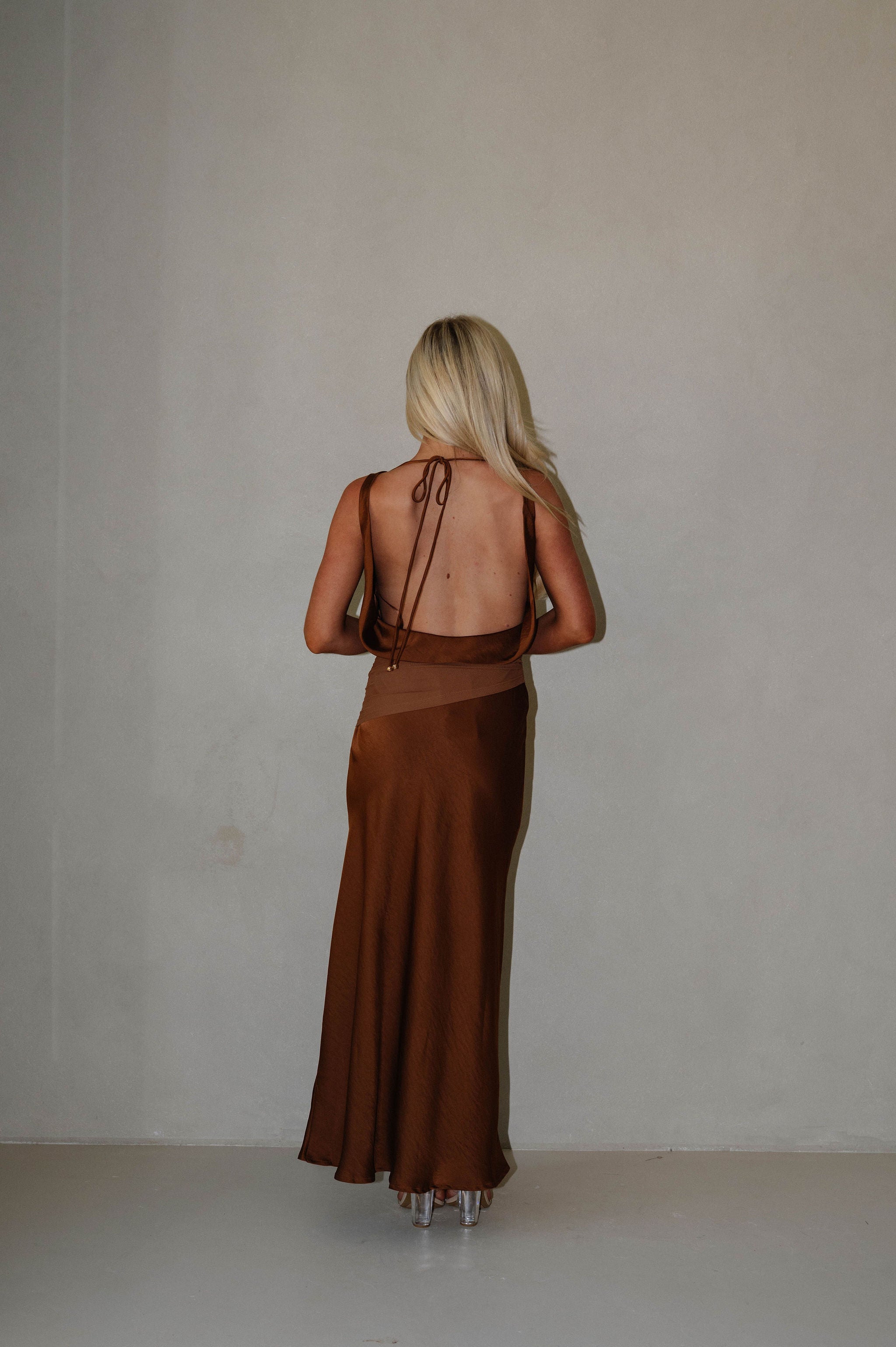 Bonnie Maxi Dress-Cocoa