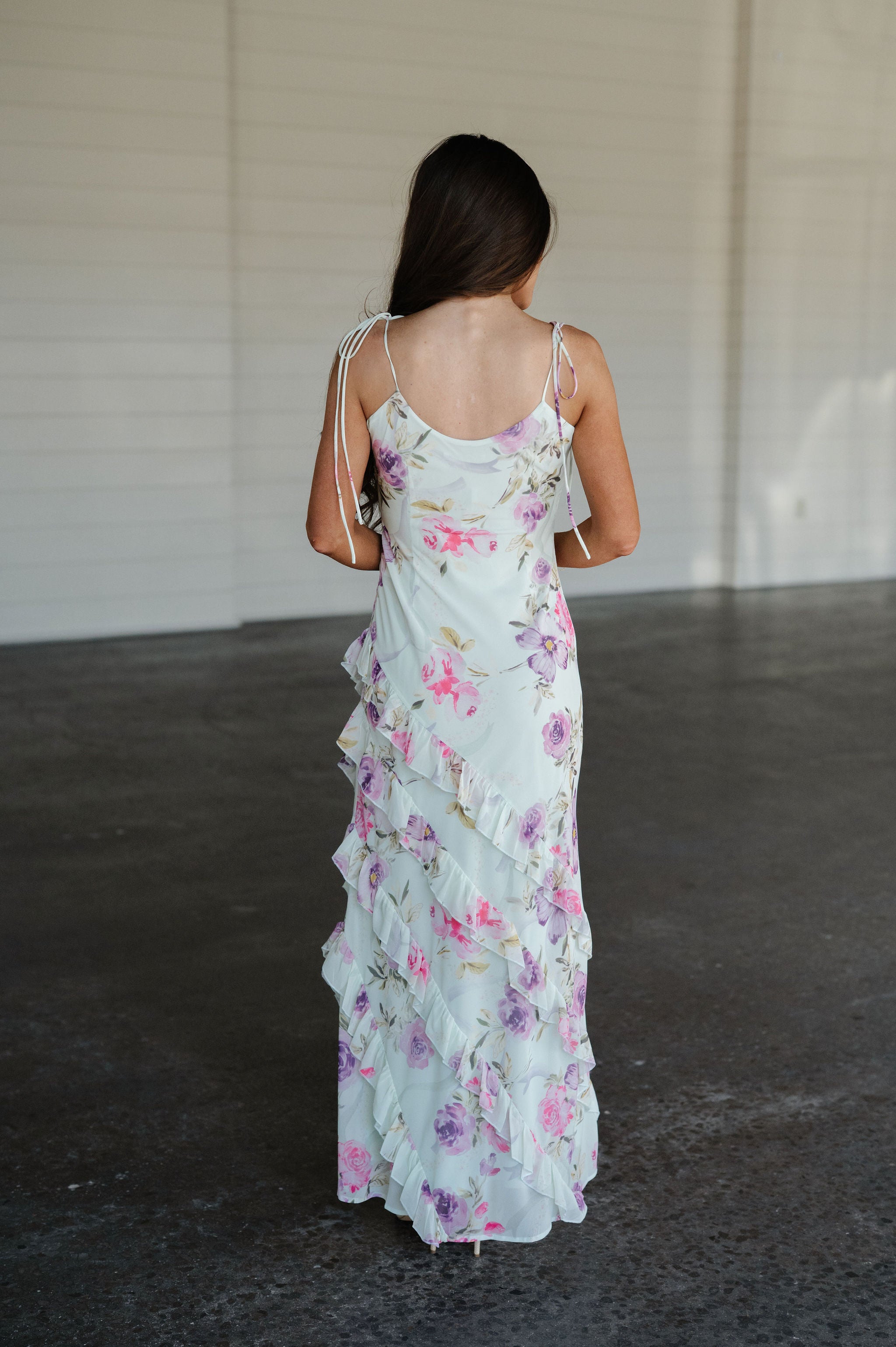 Sabrina Tiered Dress- Mint