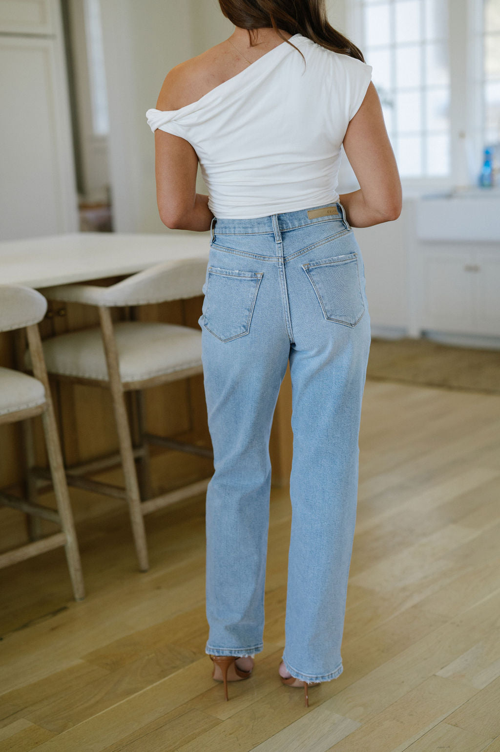 Lizbeth Dad Jeans-Light Denim