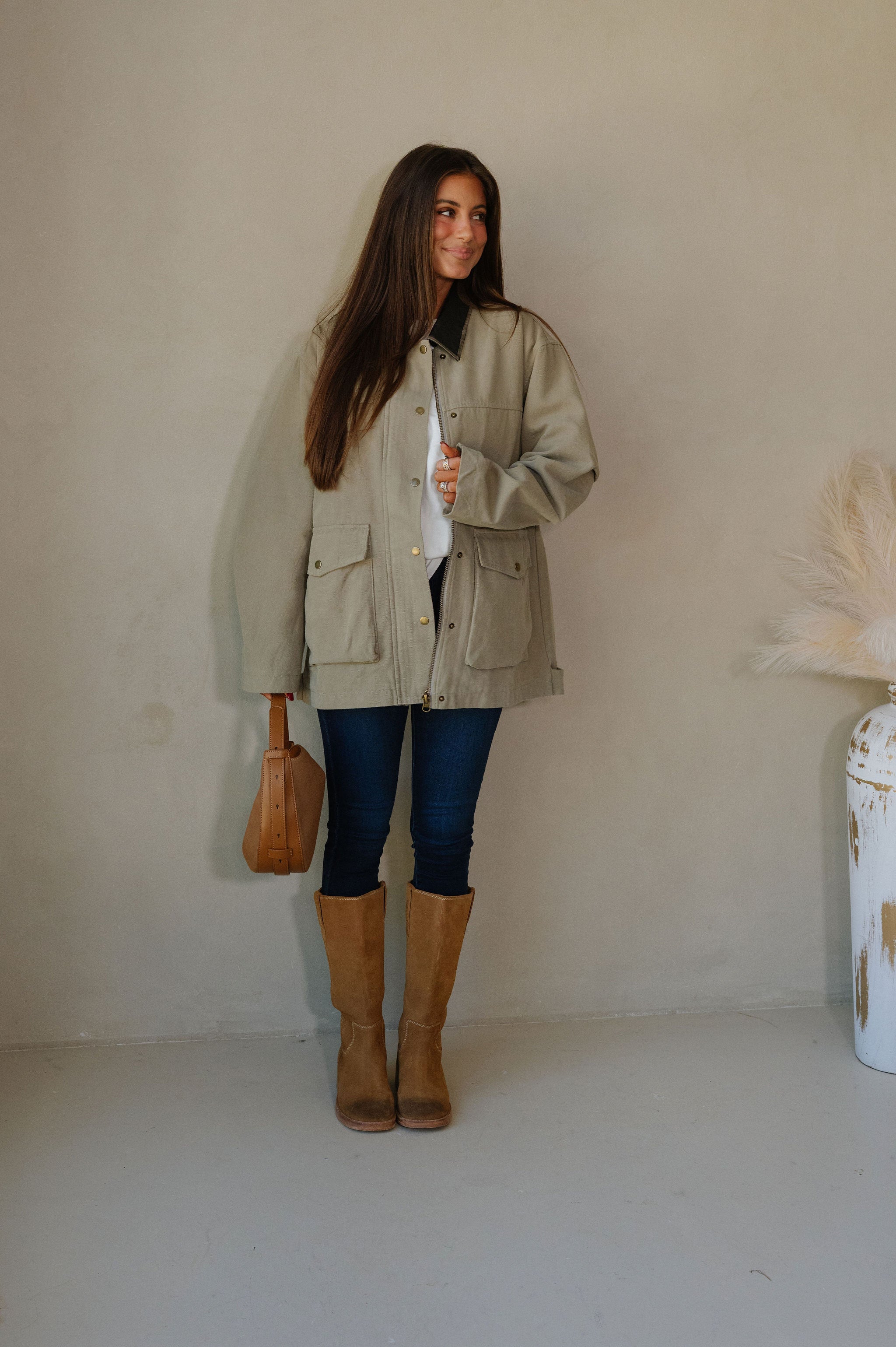 Jackson Barn Jacket-Olive