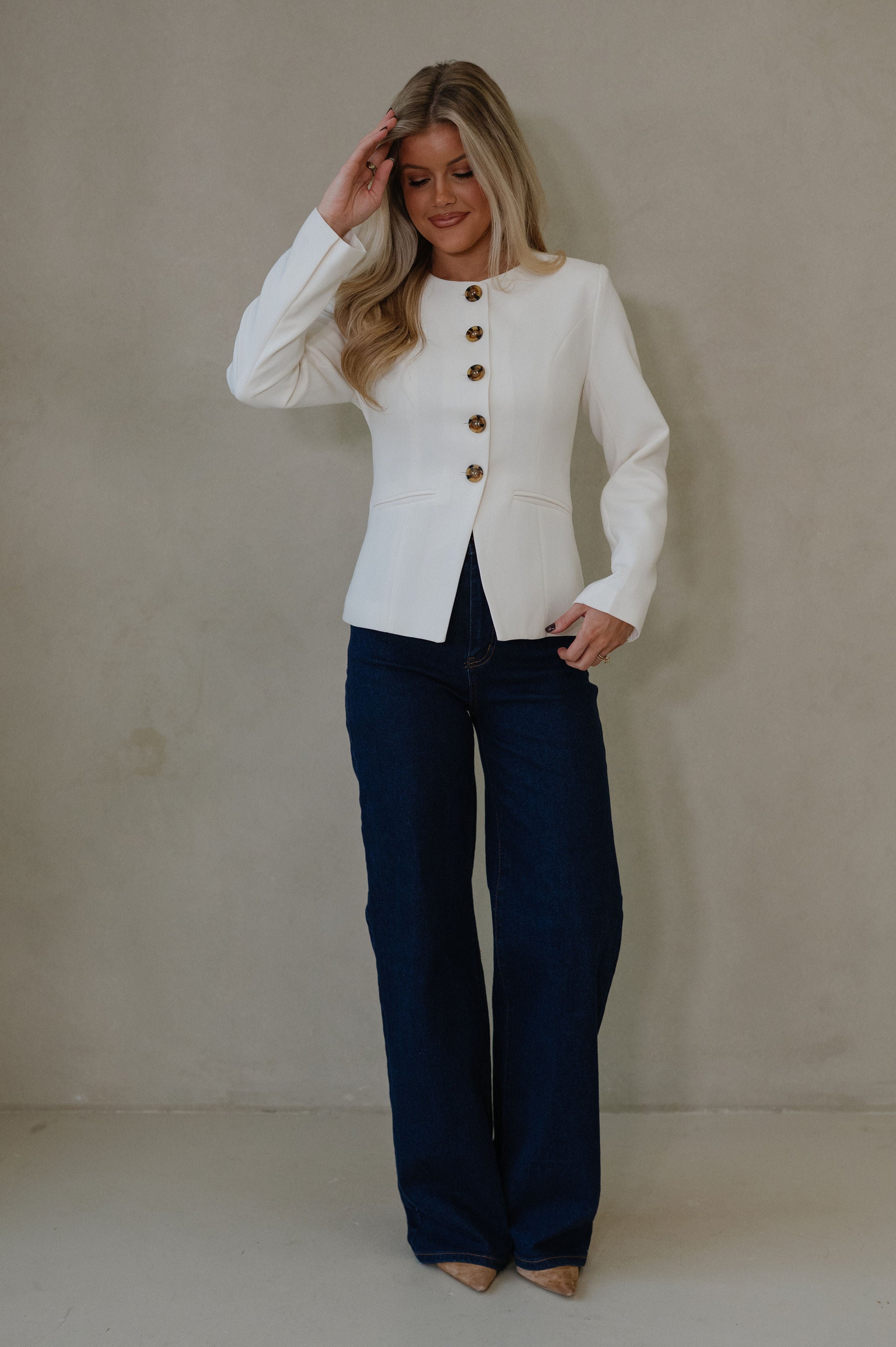 Kate Wide Leg Jeans- Indigo