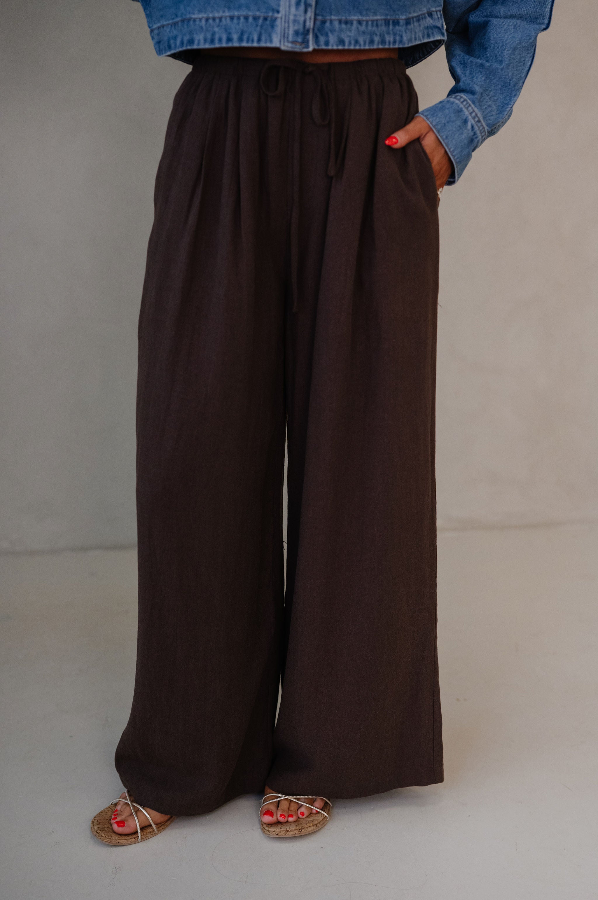 Indie Pants -Dark Espresso