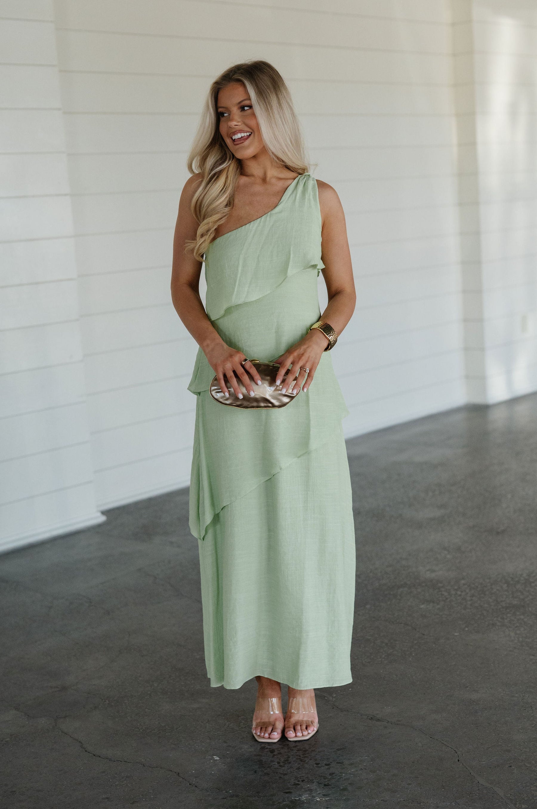 Micah Maxi Dress-Sage