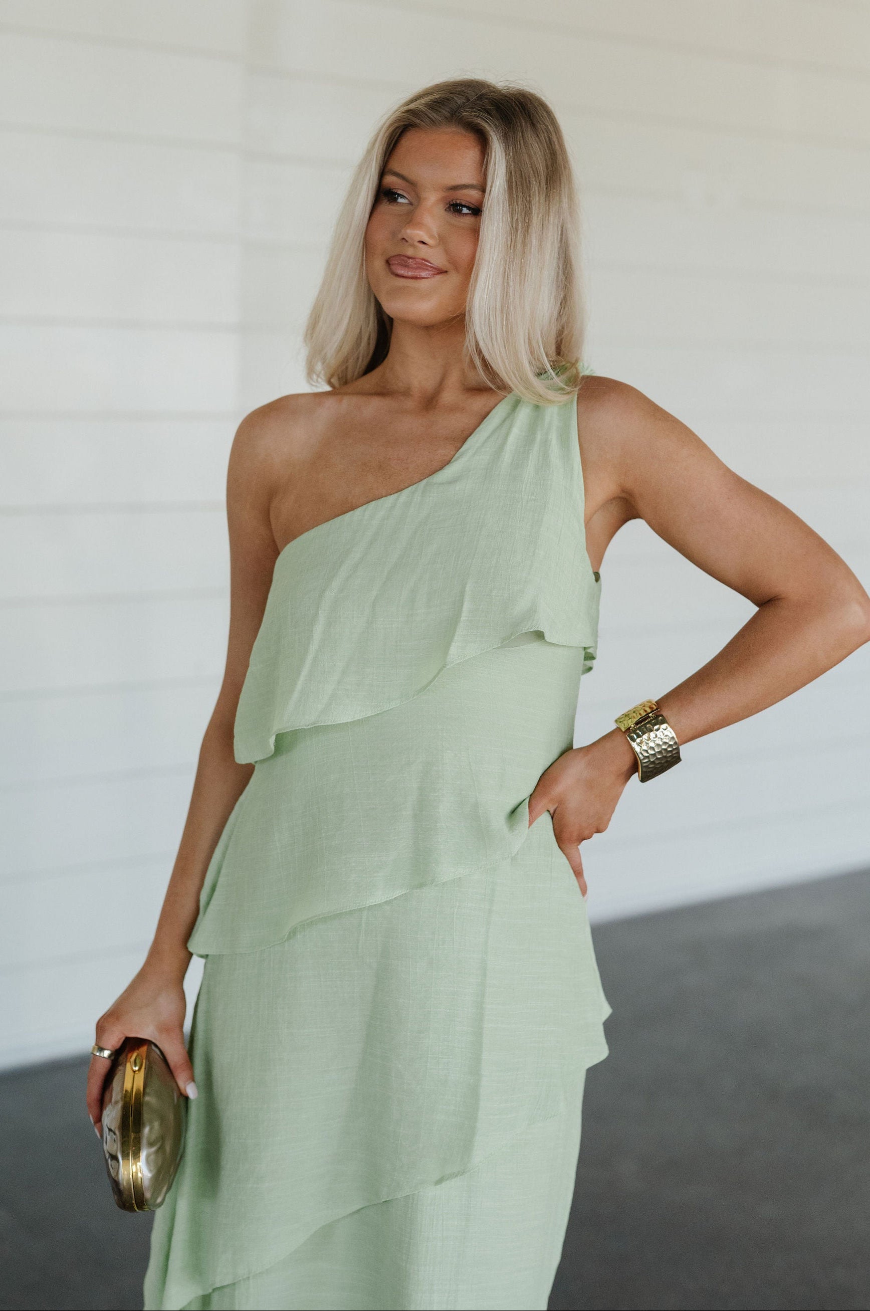 Micah Maxi Dress-Sage