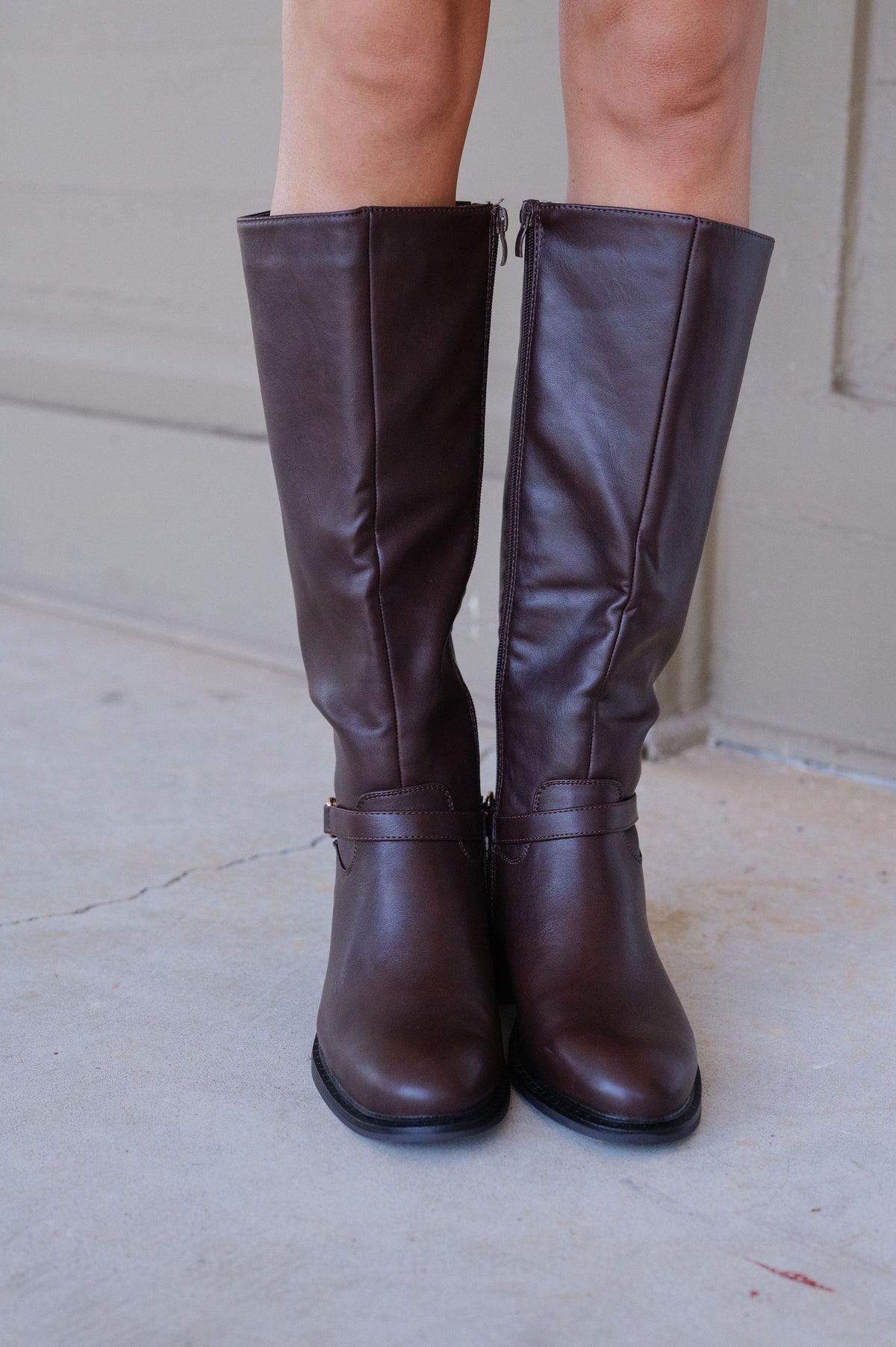 Axel Riding Boots-Brown