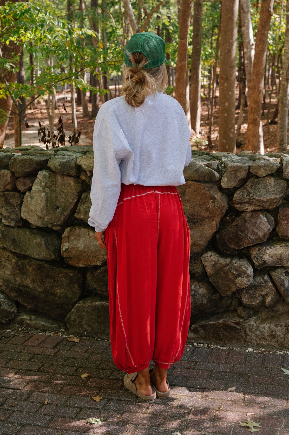Francis Pant- Cherry Red