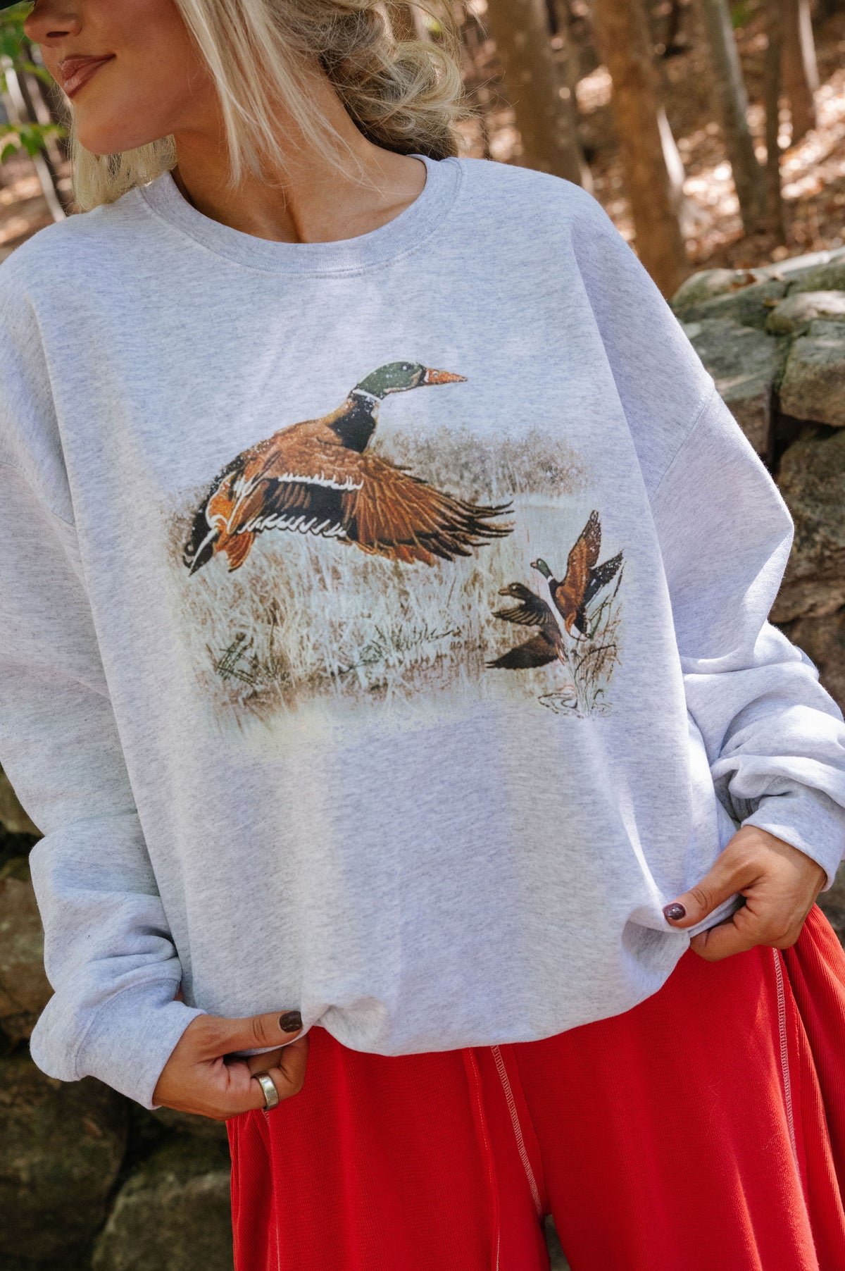 Vintage Duck Crewneck