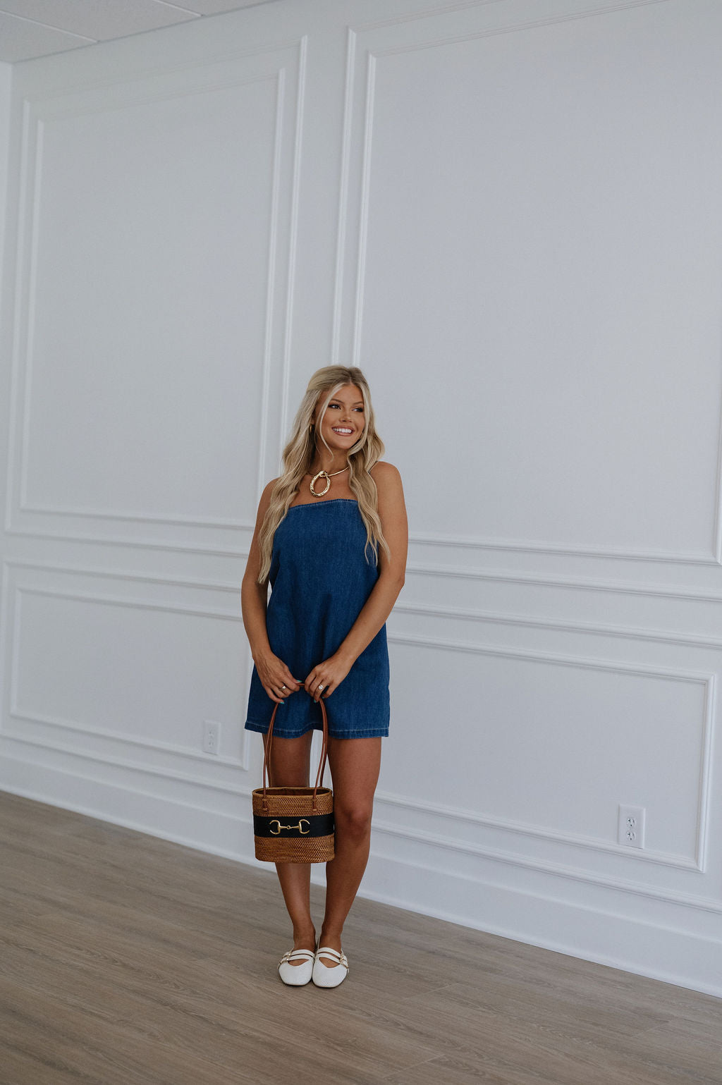 Tresha Denim Dress