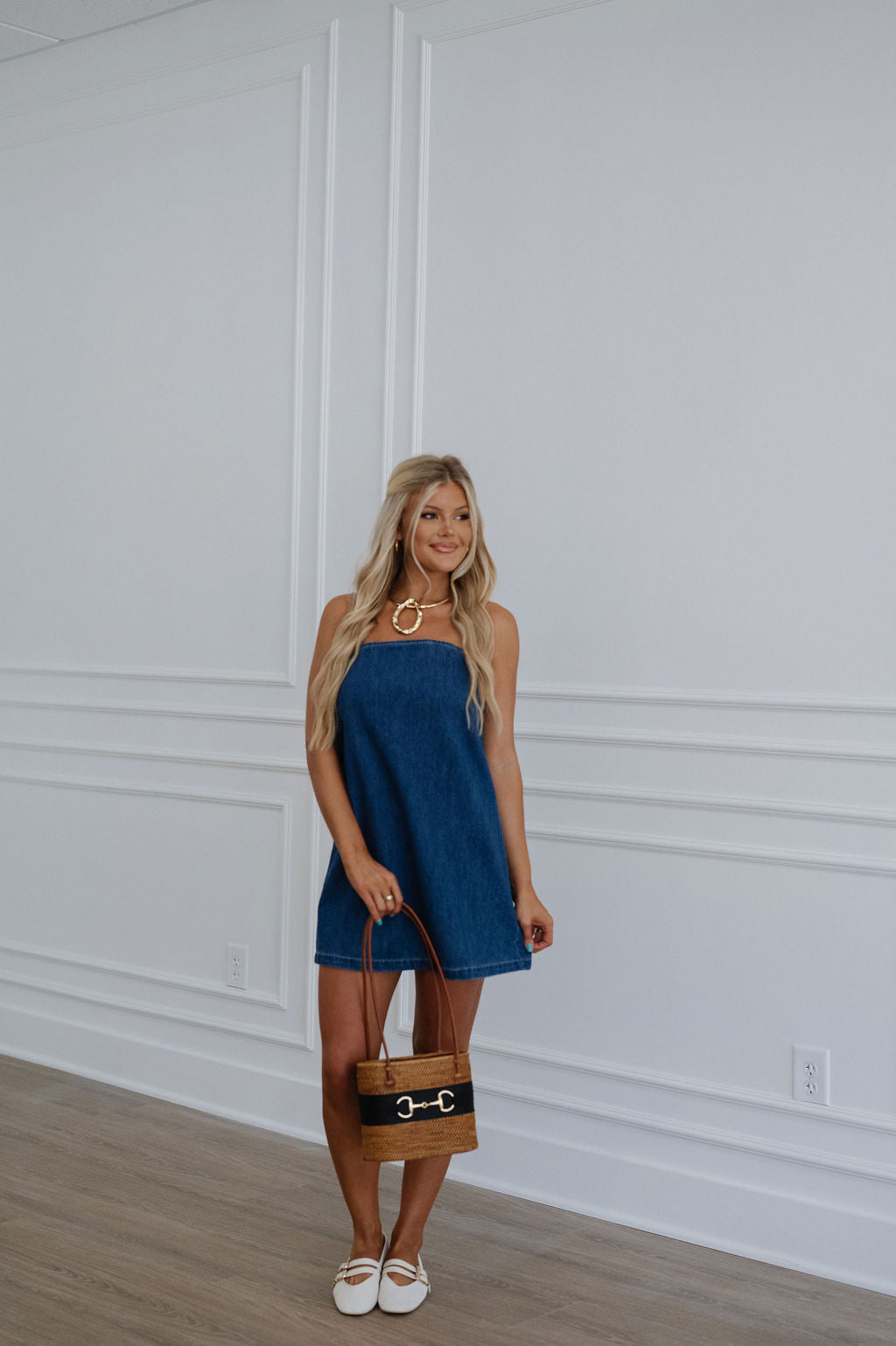 Tresha Denim Dress
