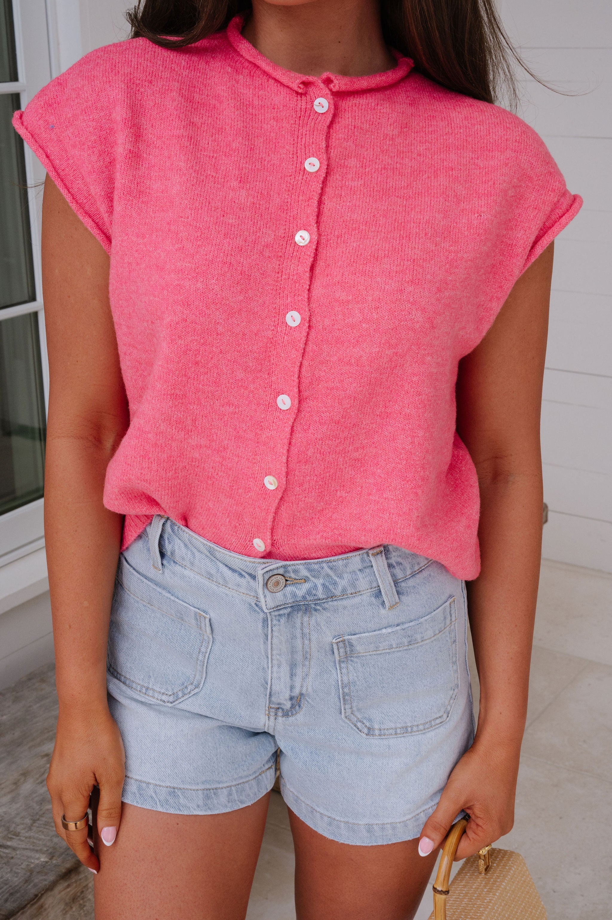 Karly Sweater-Bubblegum