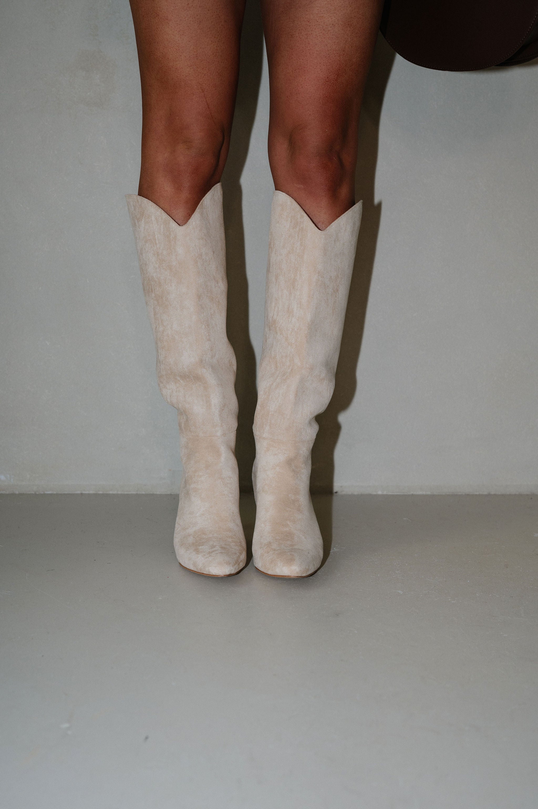 Brielle Boot-Beige
