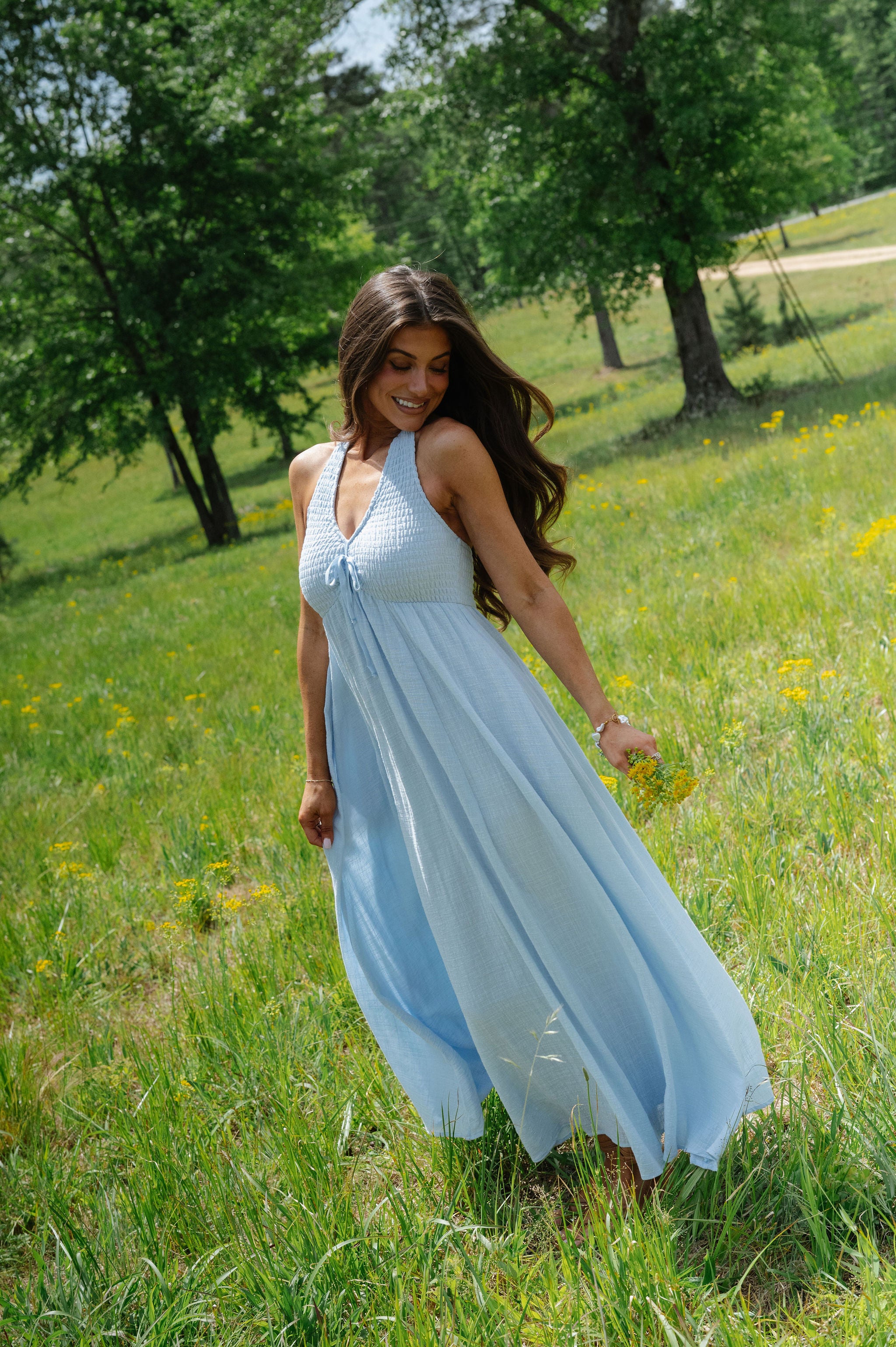 Mason Maxi Dress-Sky