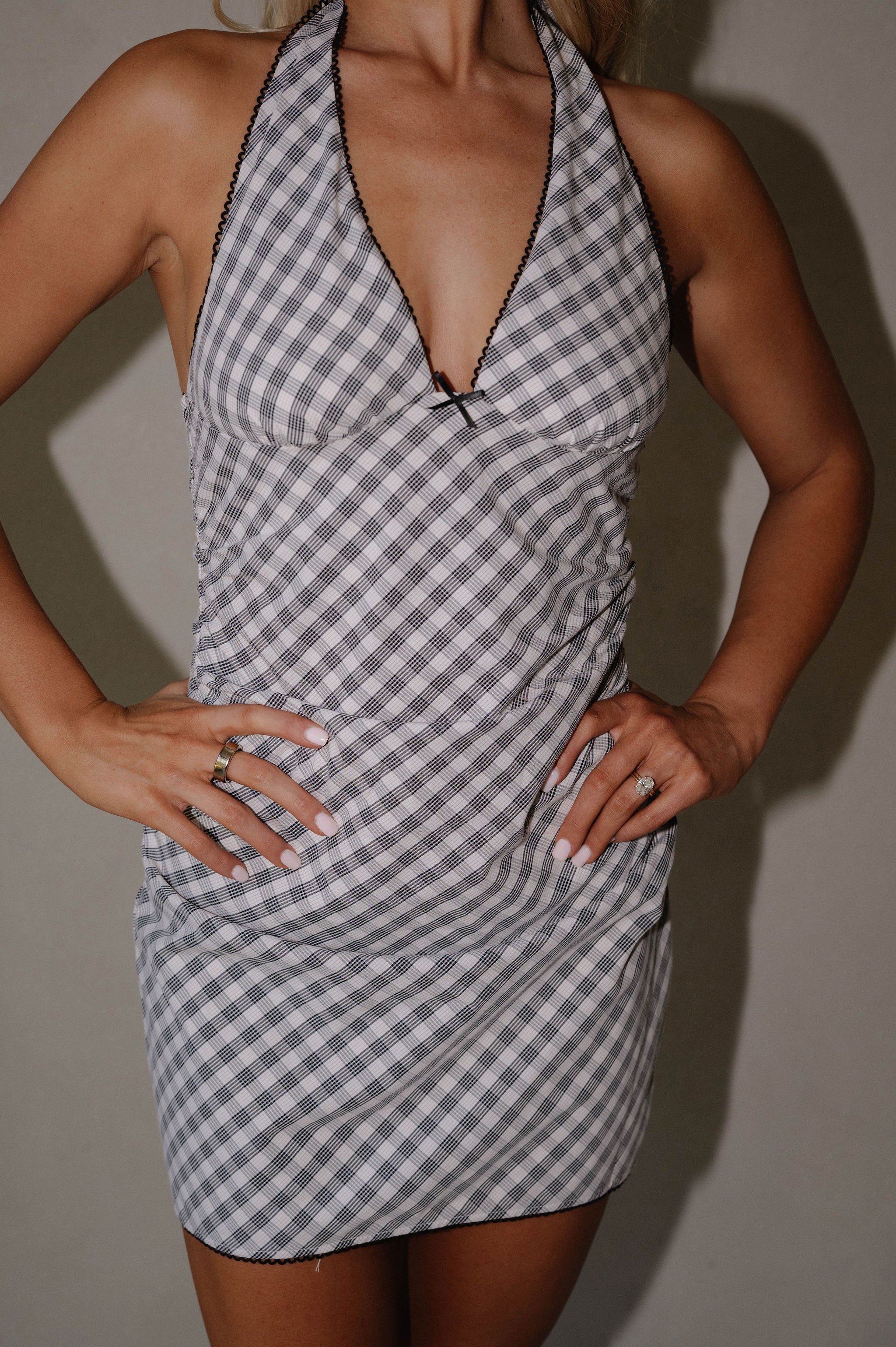 Jude Mini Dress-Black