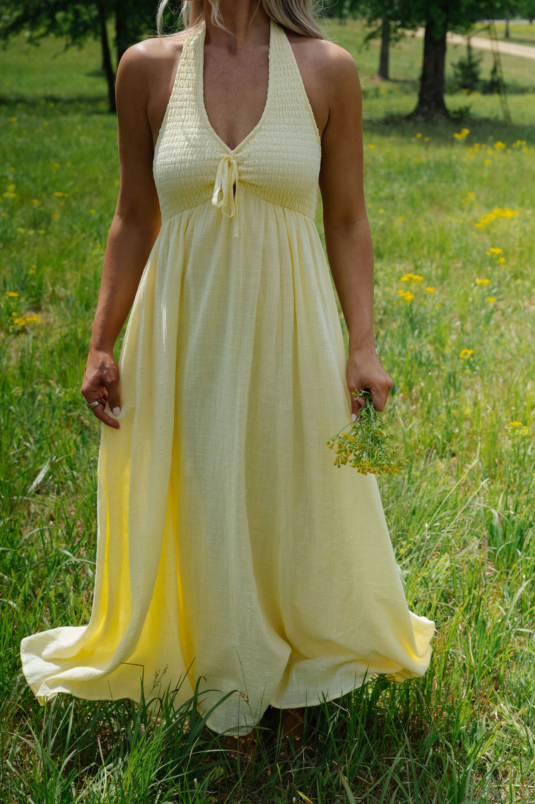 Mason Maxi Dress-Butter