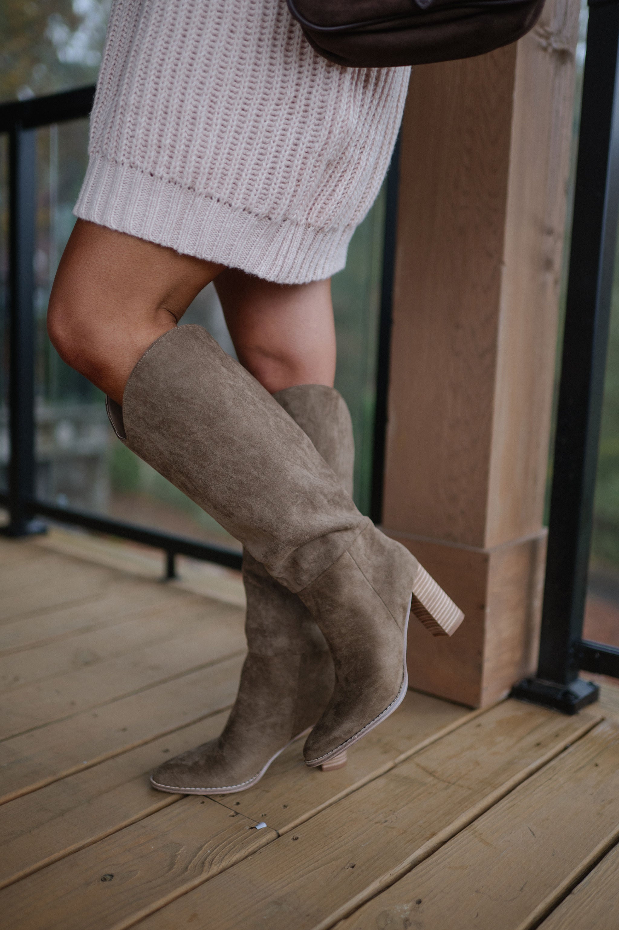 Naya Boots-Taupe