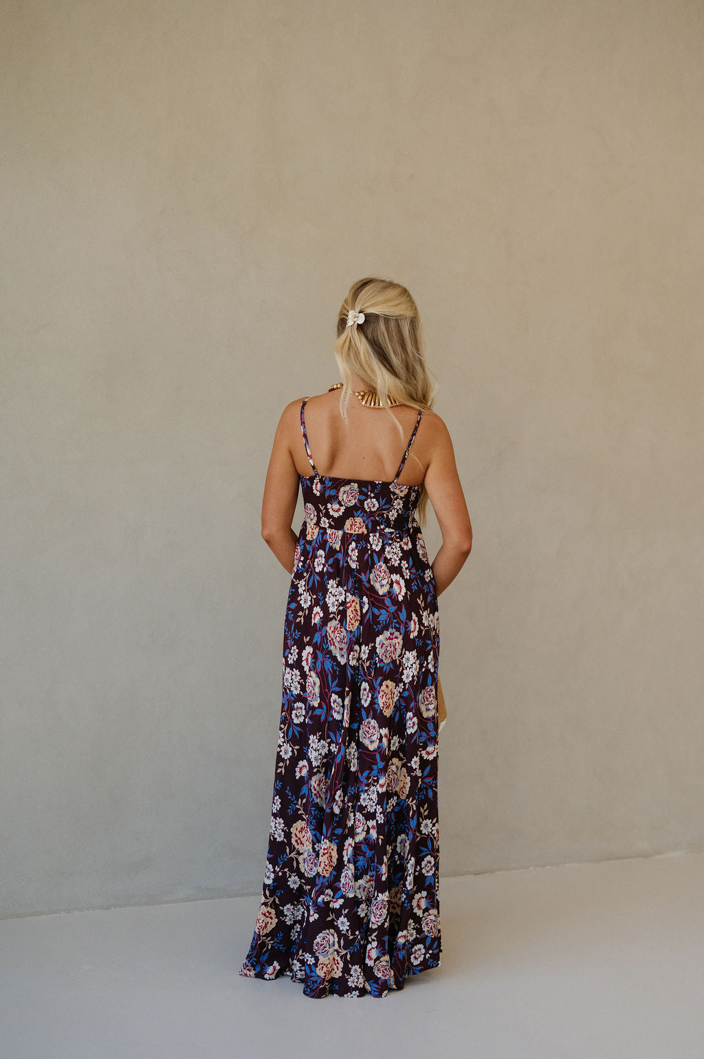 Betsy Dress-Brown/Cream
