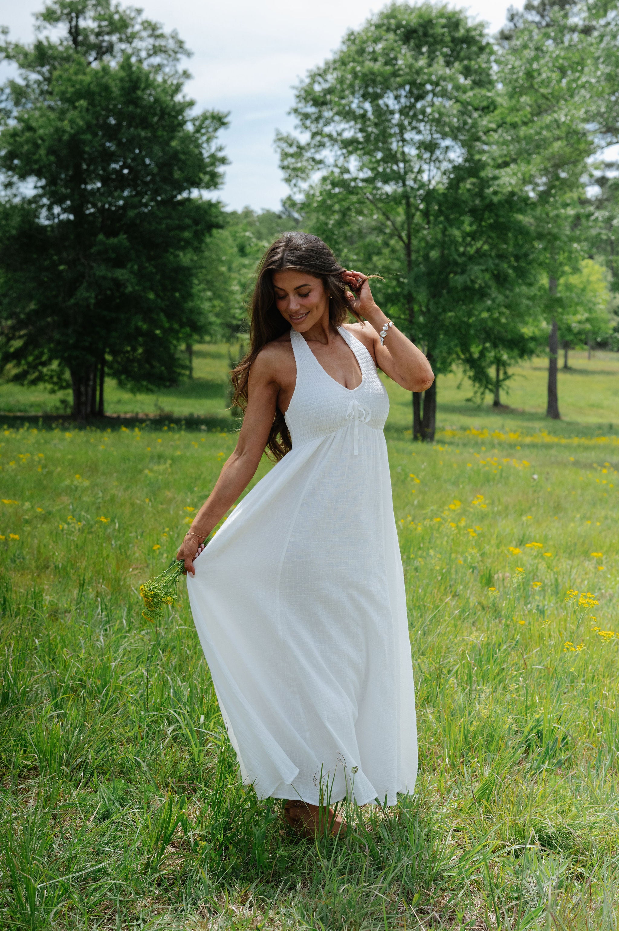Mason Maxi Dress-Off White