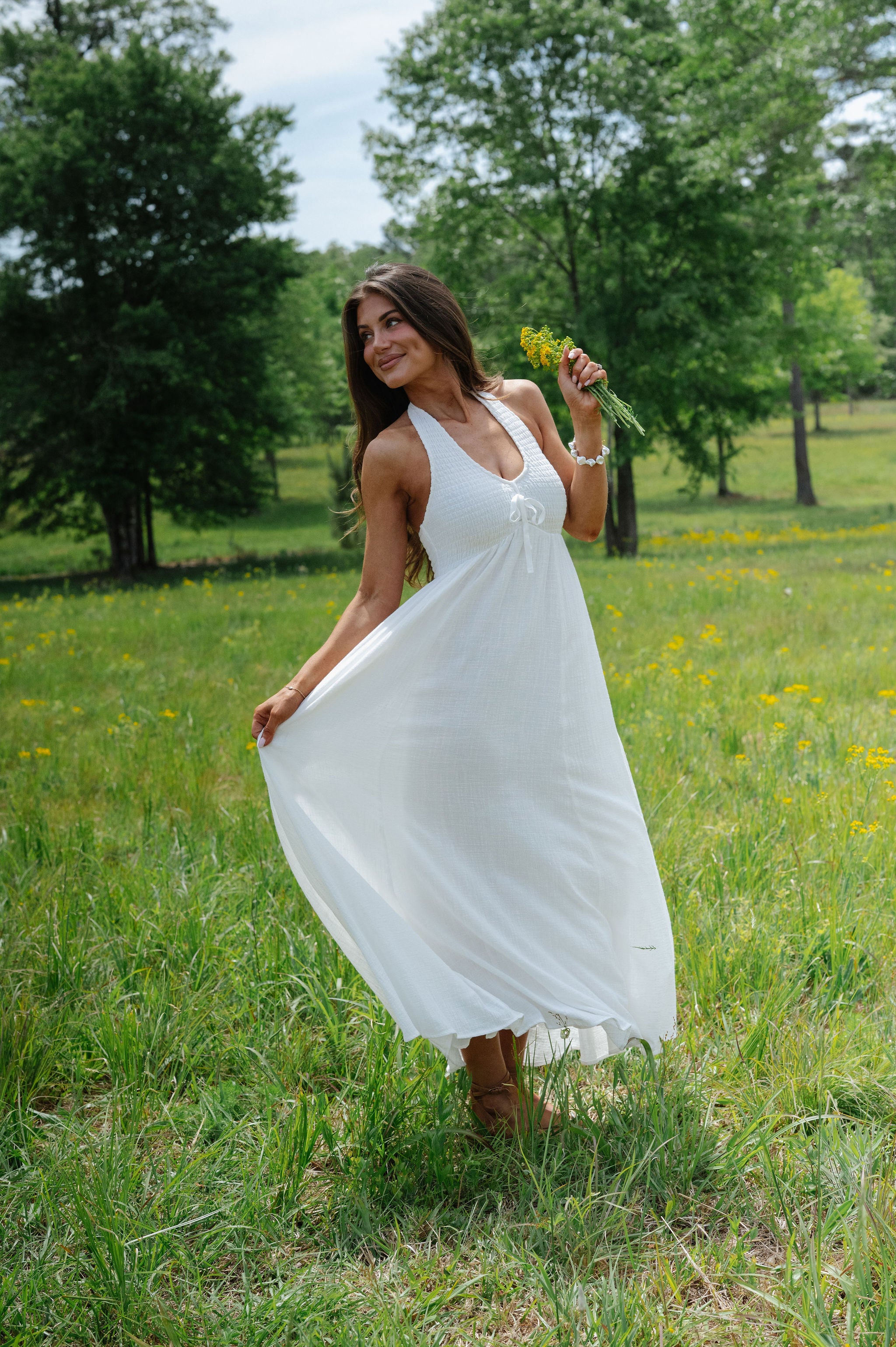 Mason Maxi Dress-Off White