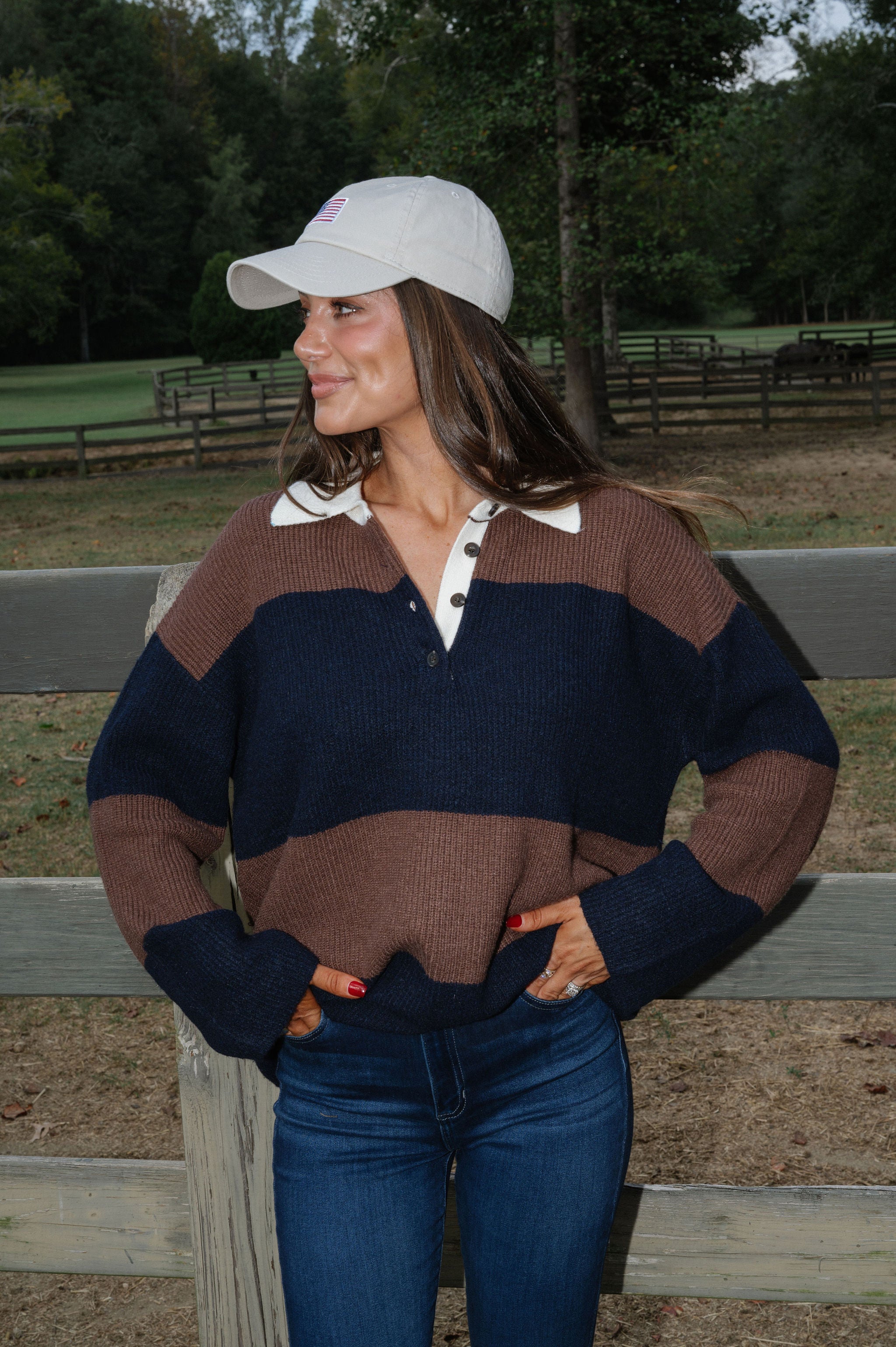 Tony Polo Sweater-Navy
