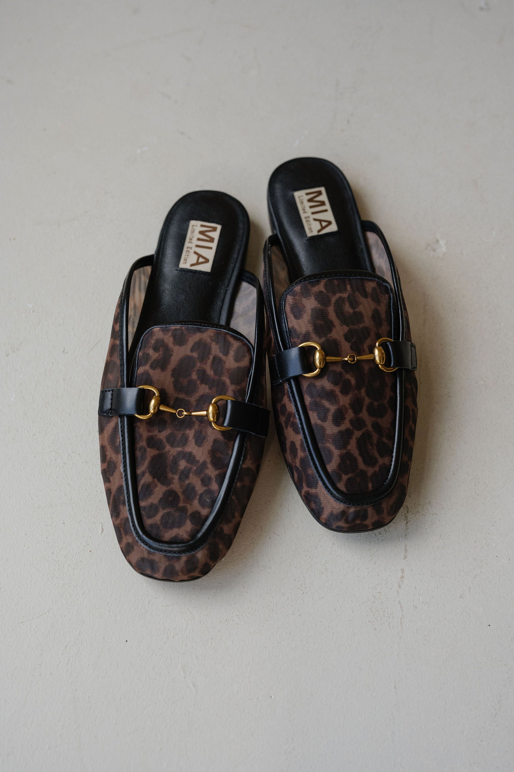 Bouquet Mule-Leopard