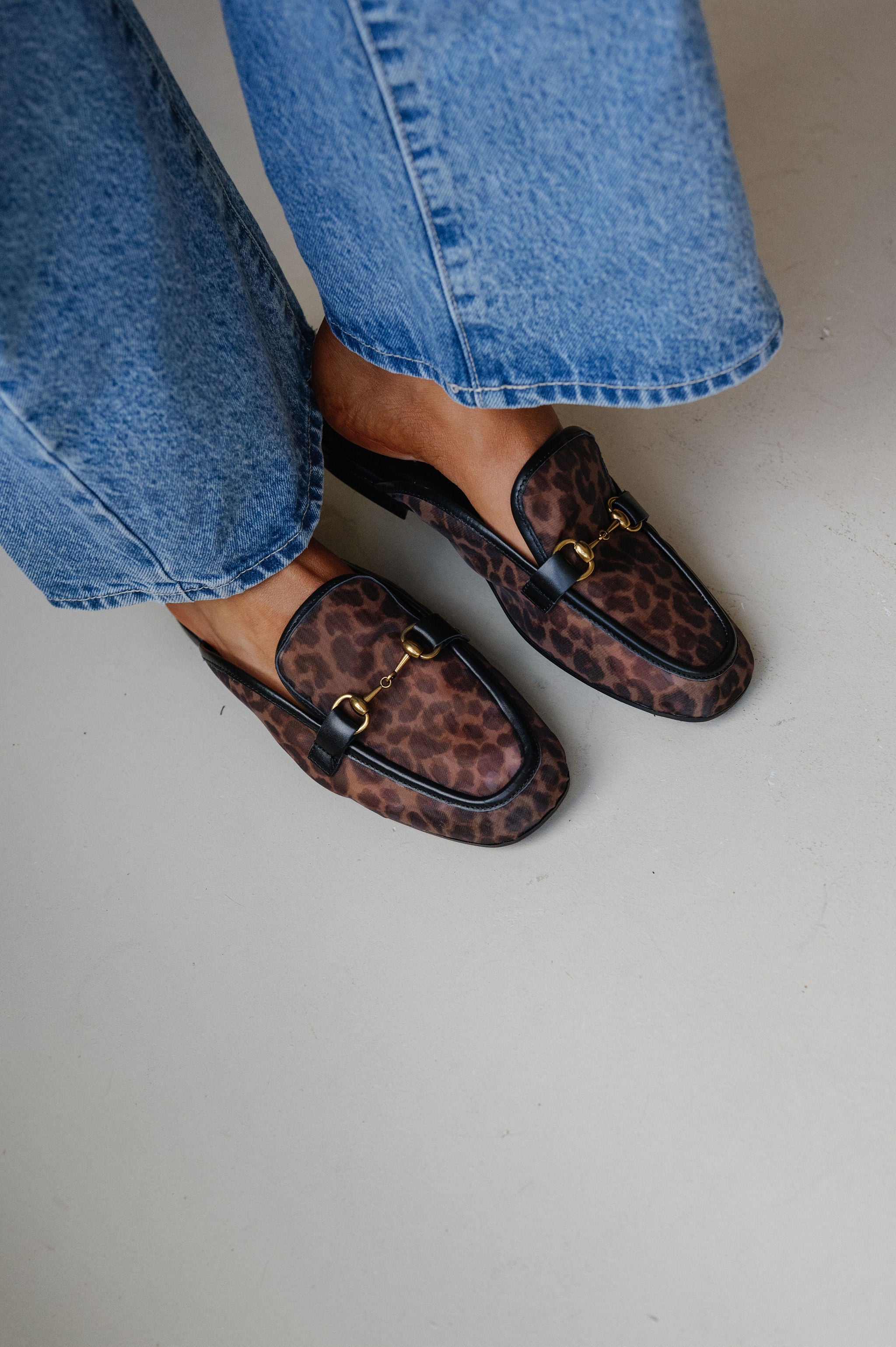 Bouquet Mule-Leopard