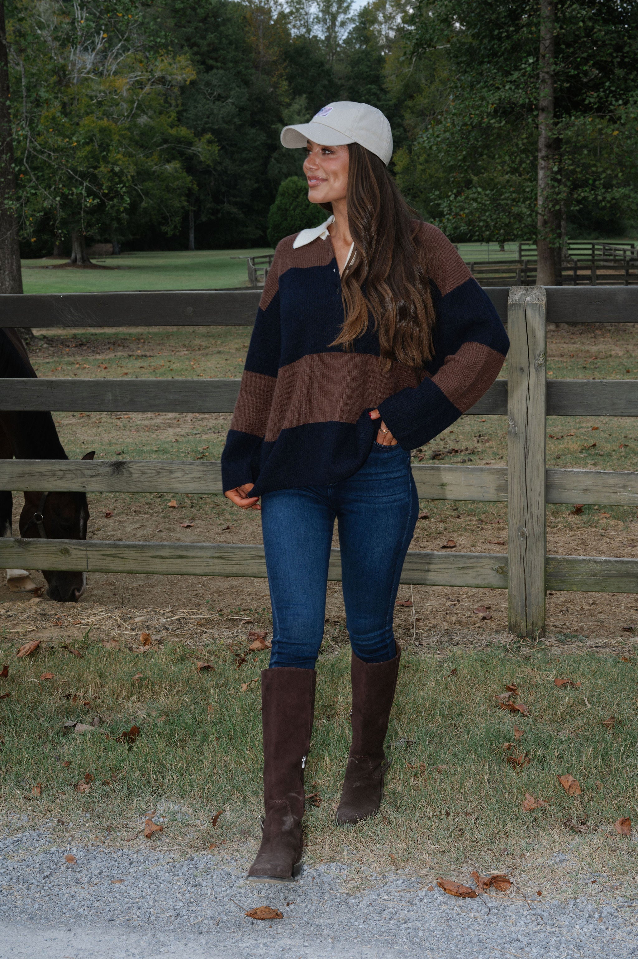 Tony Polo Sweater-Navy
