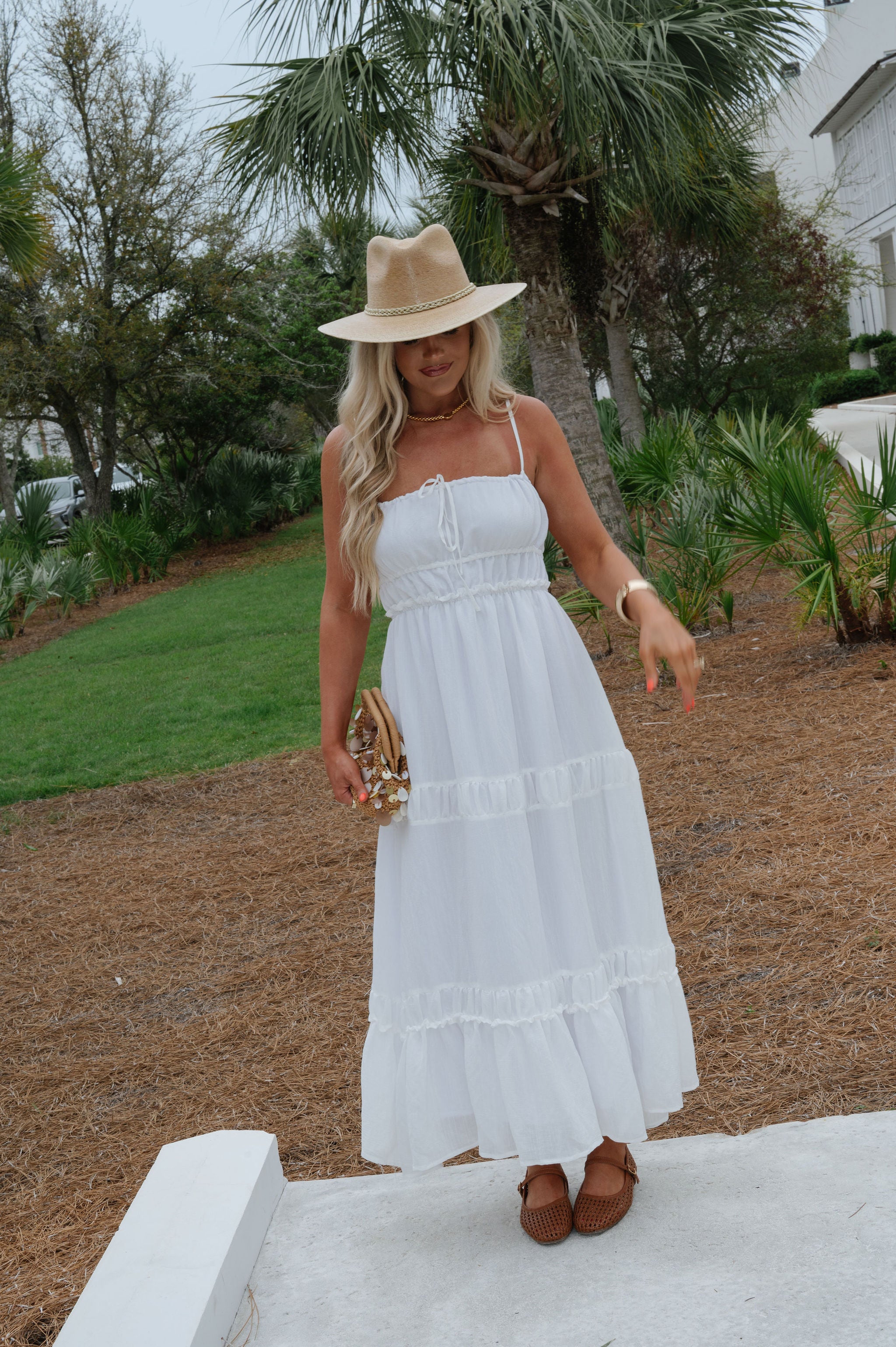 Faith Maxi Dress-Ivory