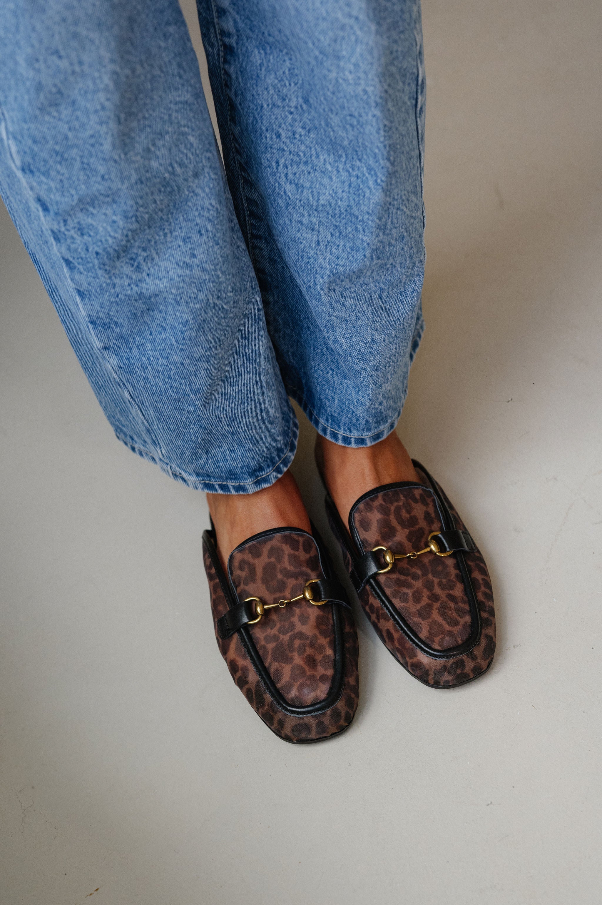 Bouquet Mule-Leopard