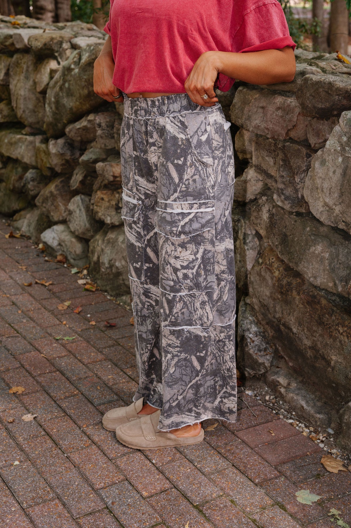 Camo Terry Pants