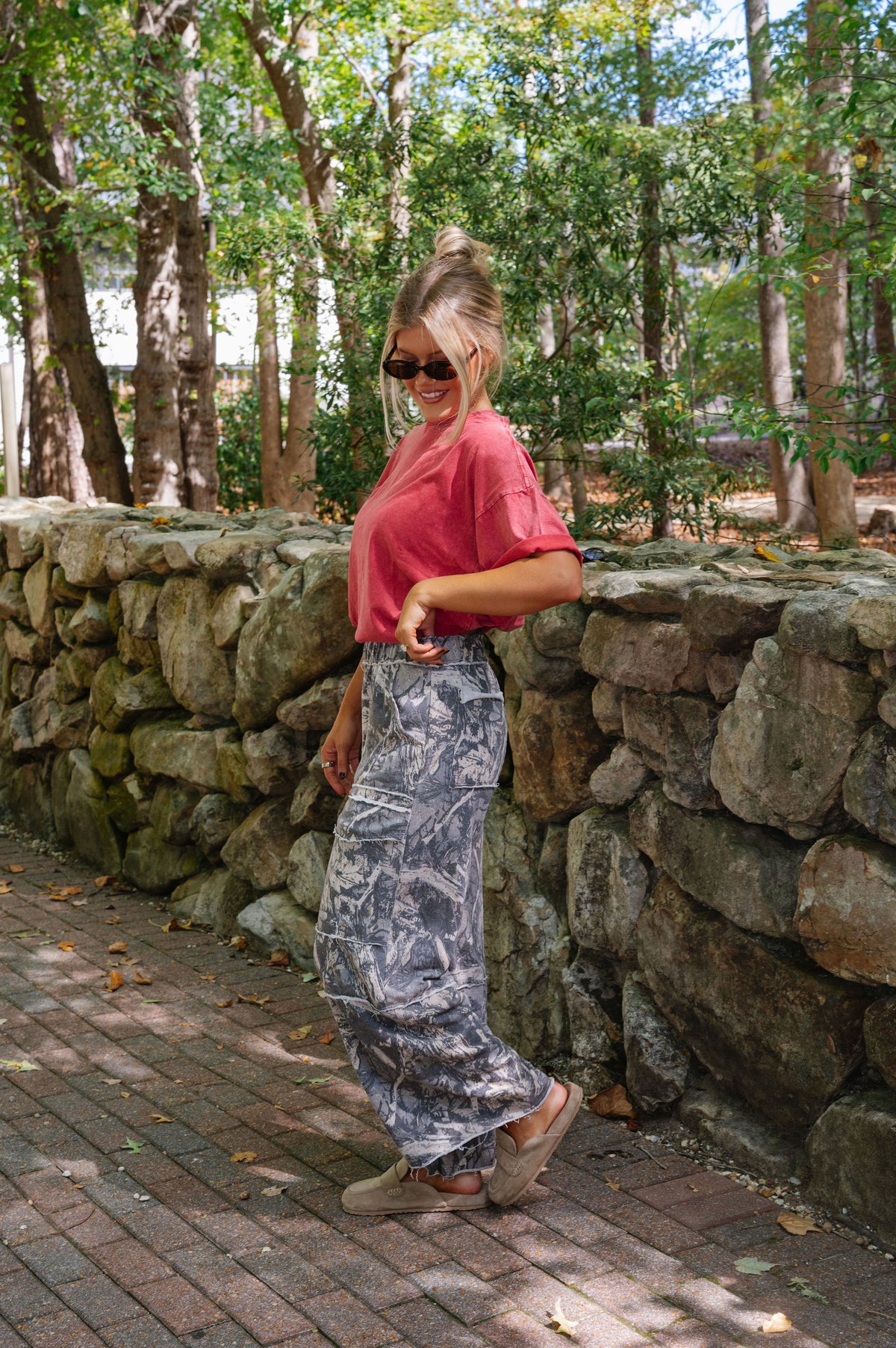 Camo Terry Pants