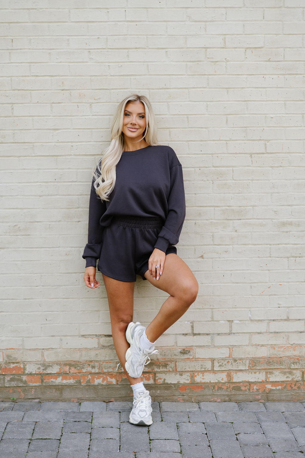 Raxton Shorts Set- Dark Slate Grey